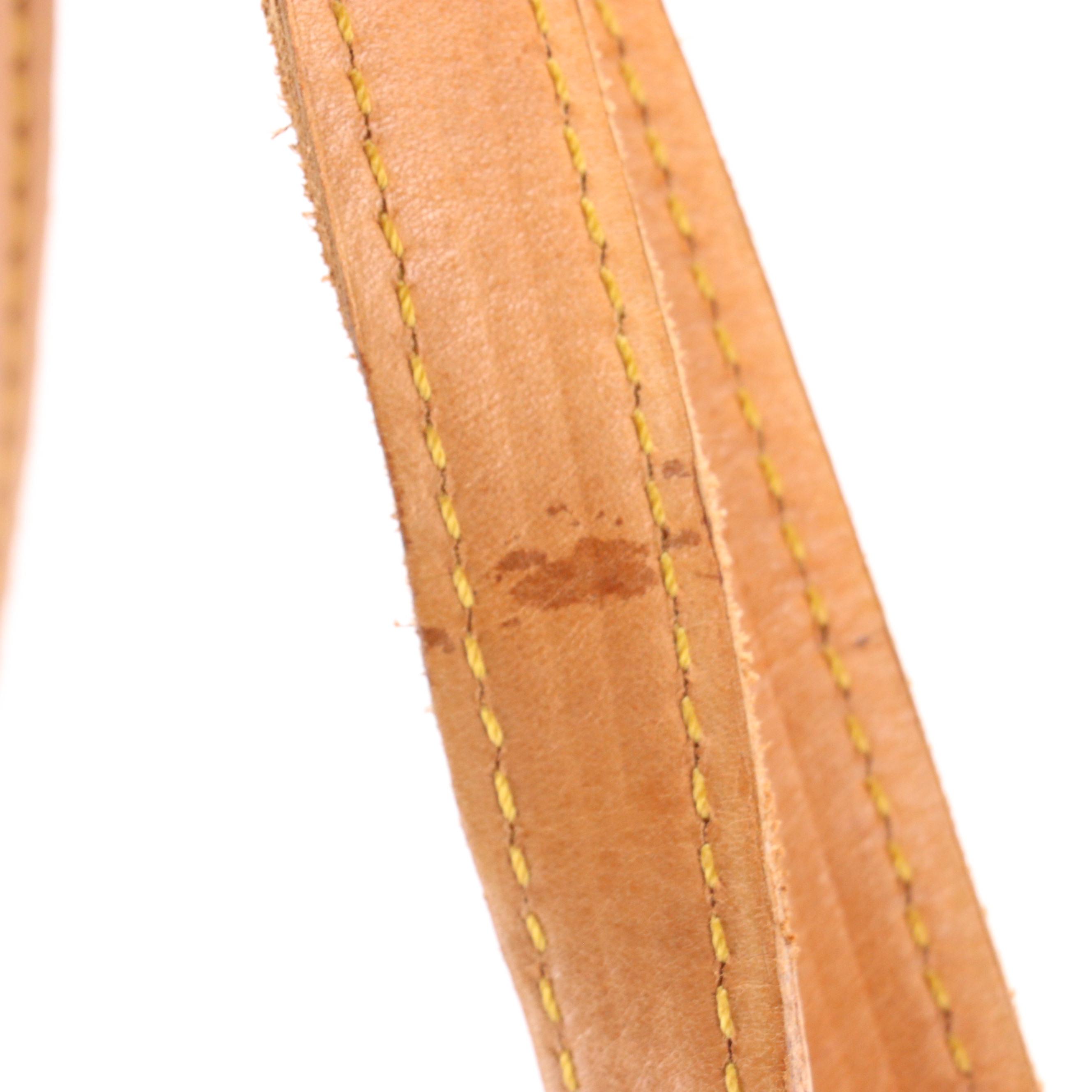 Vintage Boho Customized Louis Vuitton Babylone Shoulder Tote with Braided Trim