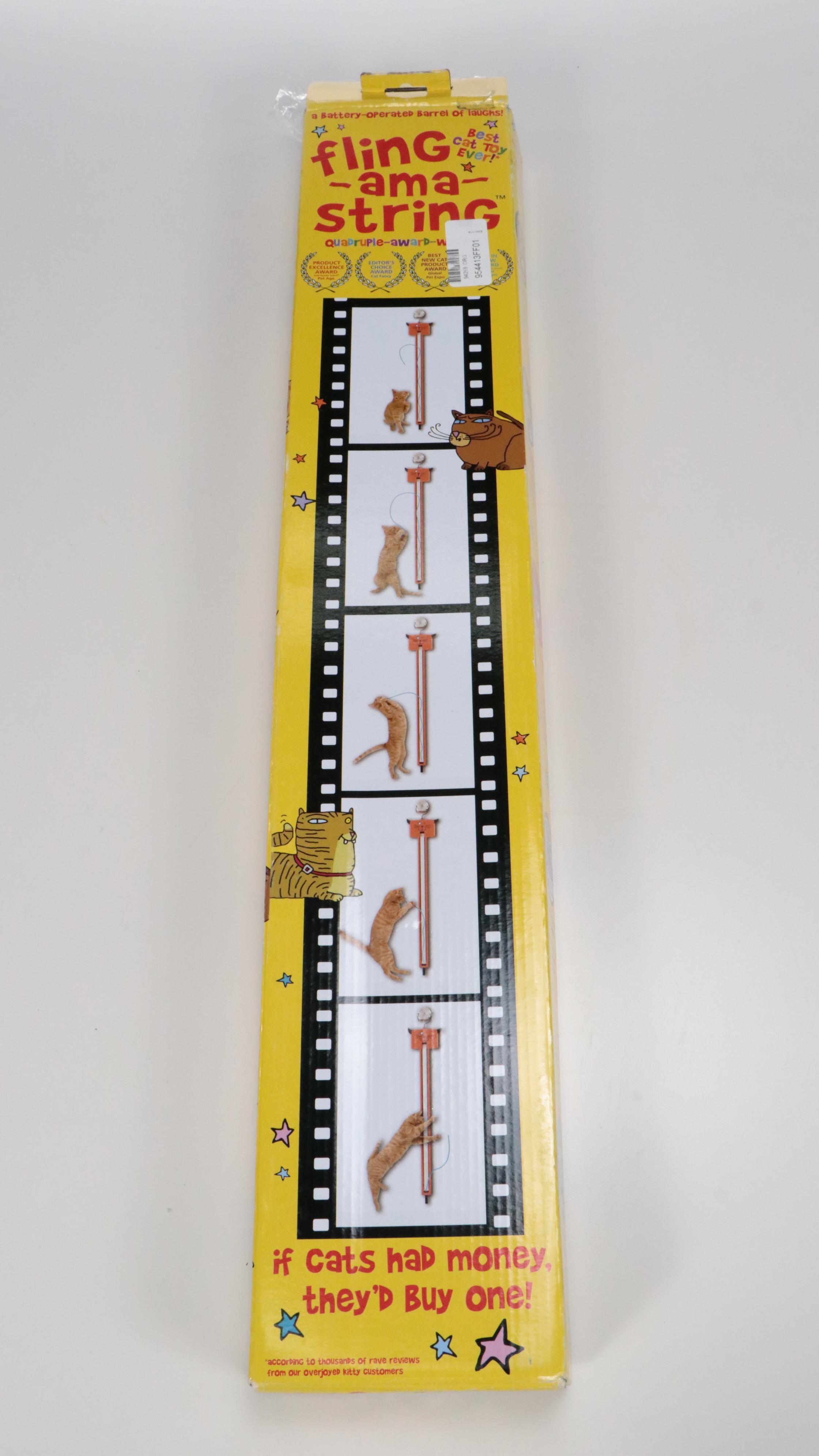 Moody Pet Fling-Ama-String Cat Toys