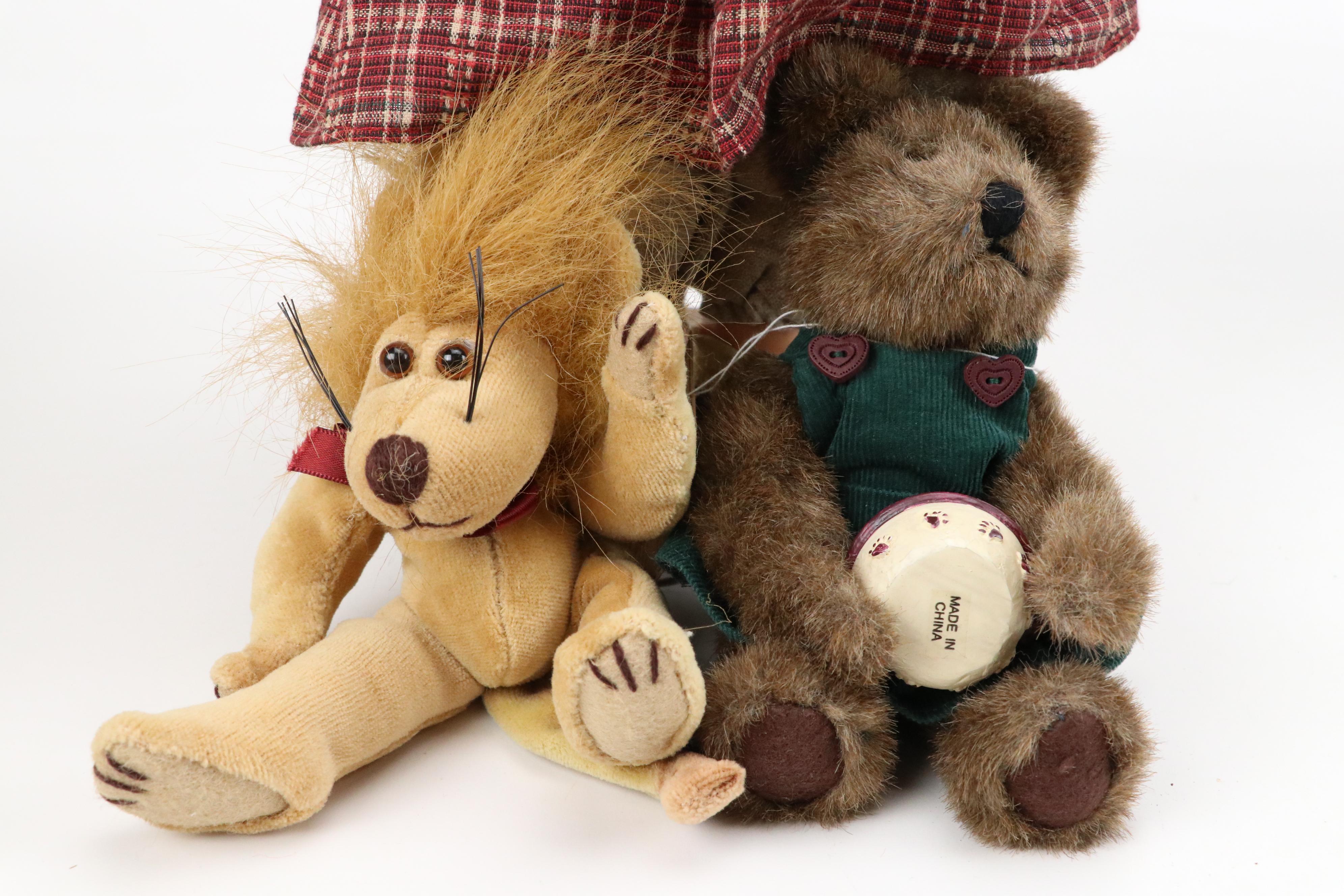 Boyds Collection Yesterdays' Child "Jean" "Alyssa" and "Jocelyn" Porcelain Dolls