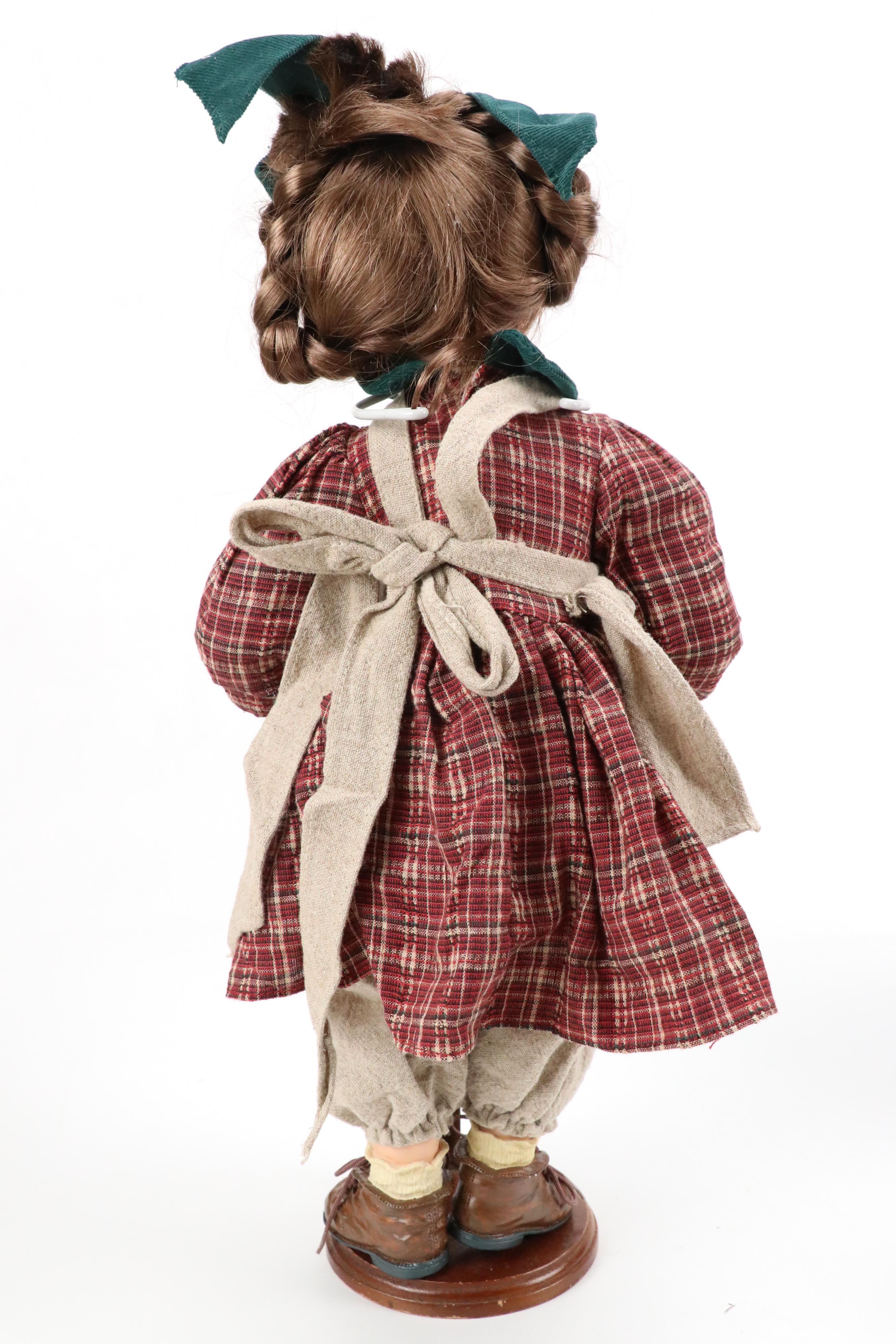 Boyds Collection Yesterdays' Child "Jean" "Alyssa" and "Jocelyn" Porcelain Dolls