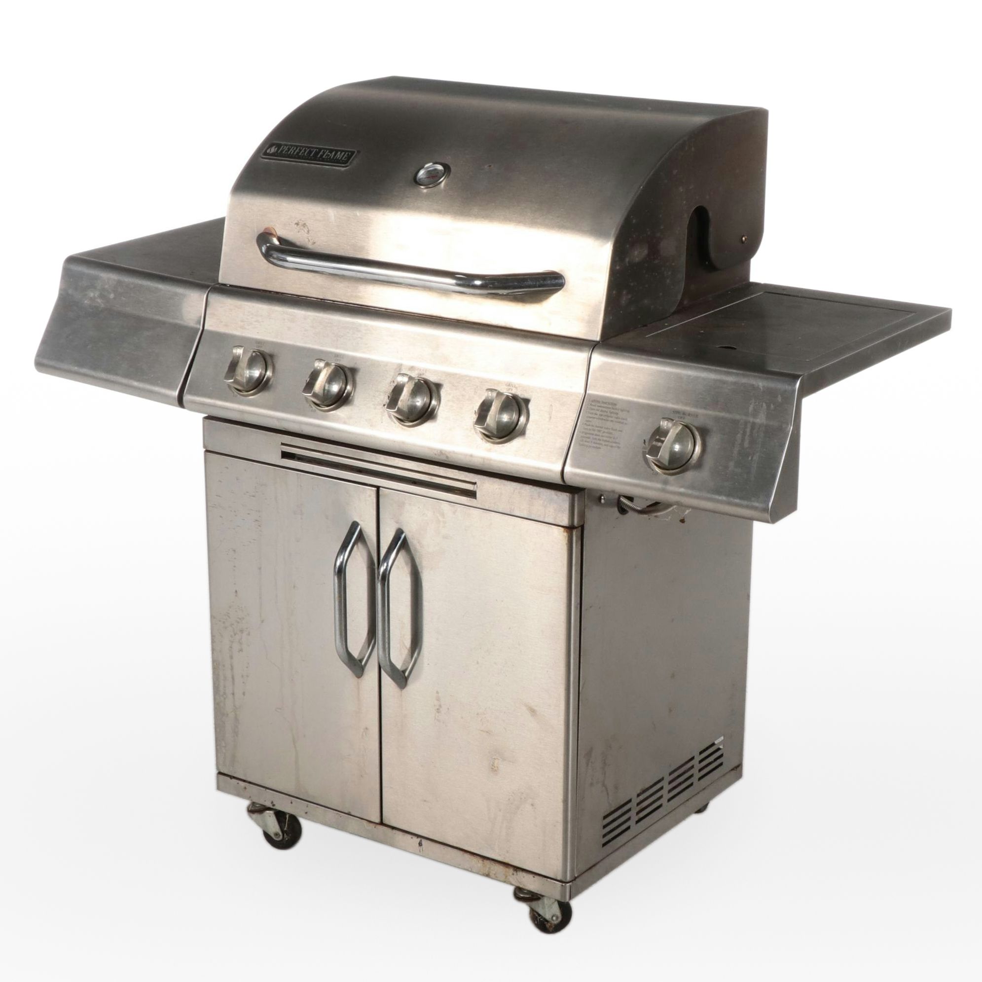 Perfect Flame 2518SL-LPG Four-Burner Gas Grill with Cover