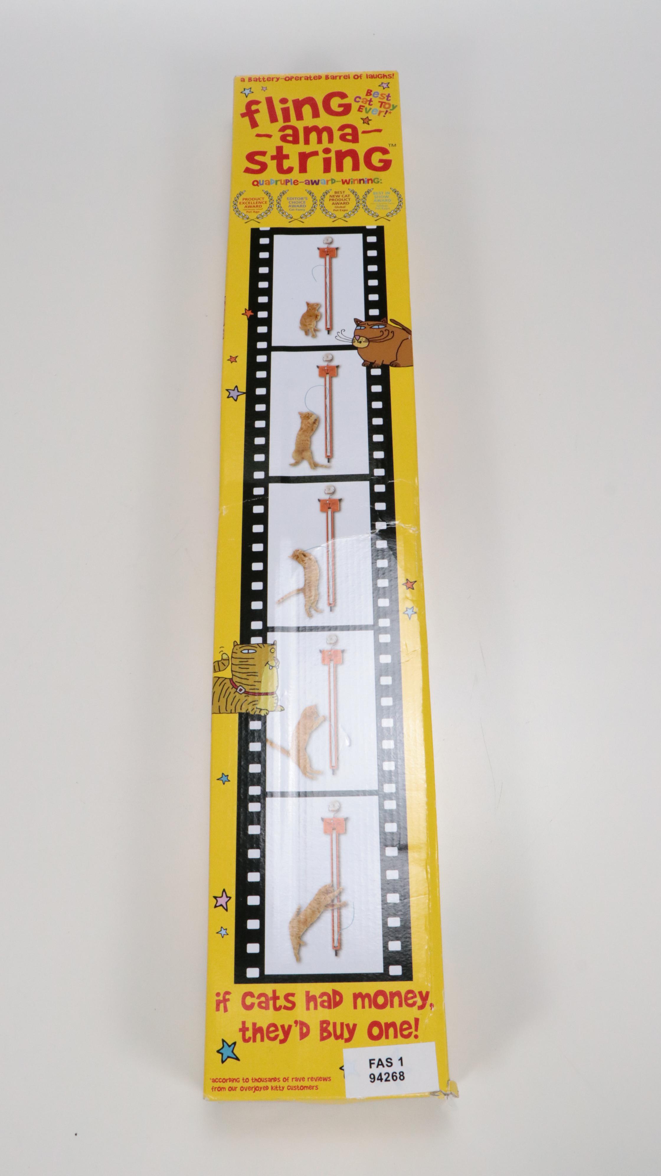 Moody Pet Fling-Ama-String Cat Toys
