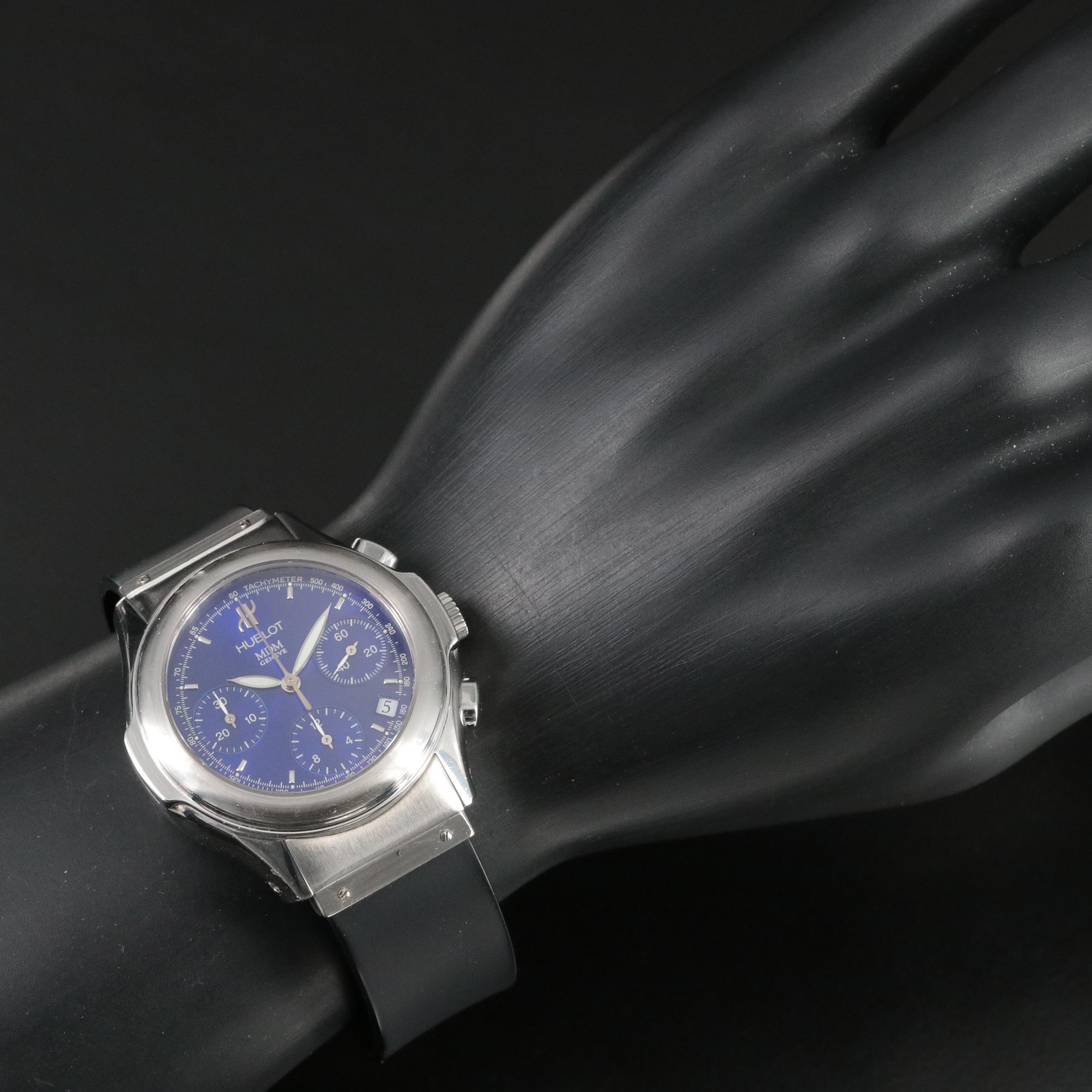 Hublot MDM Stainless Steel Chronograph and Date Watch