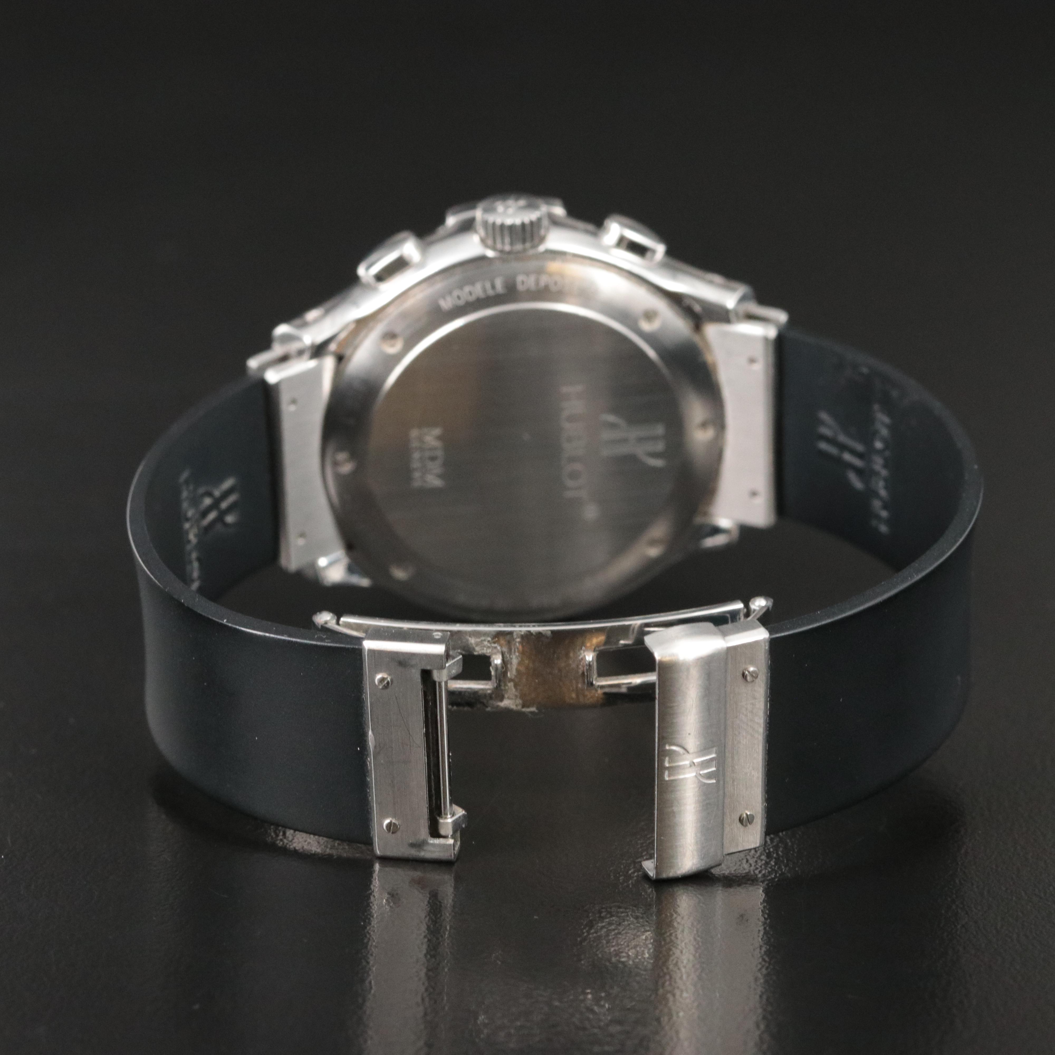 Hublot MDM Stainless Steel Chronograph and Date Watch