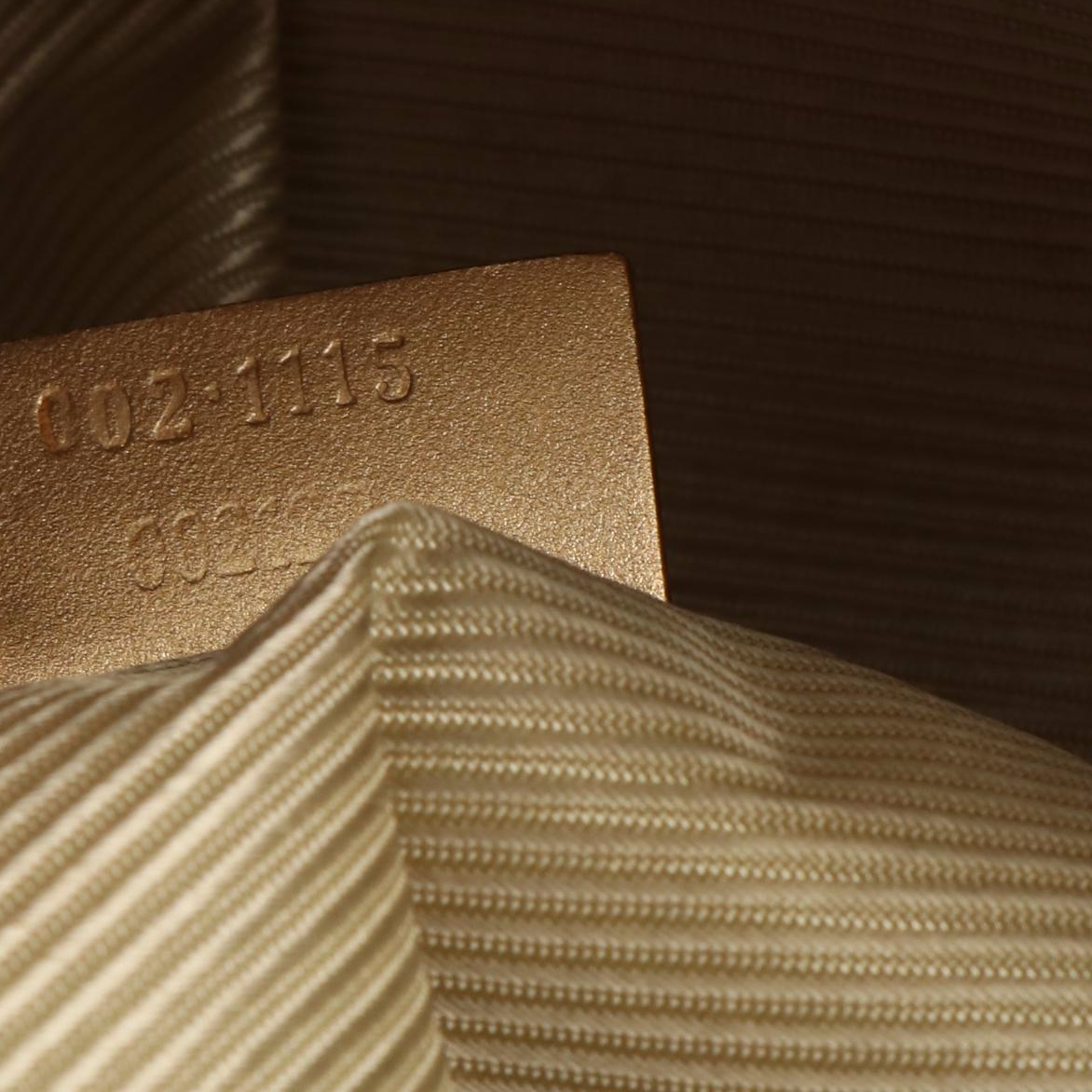 Gucci Shoulder Bag in GG Lurex Canvas and Metallic Leather