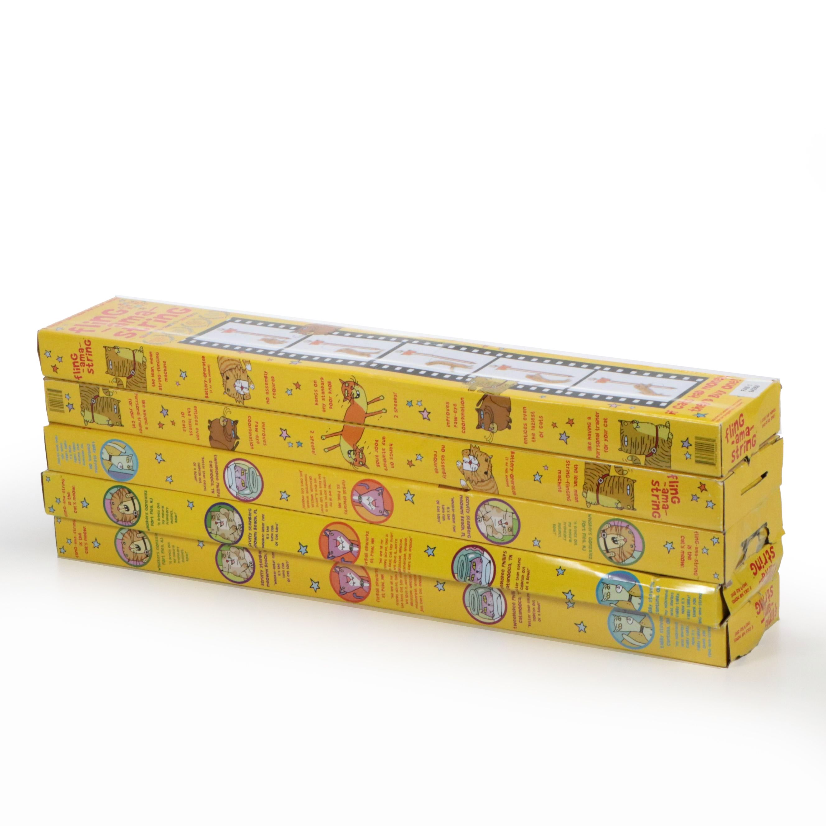 Moody Pet Fling-Ama-String Cat Toys