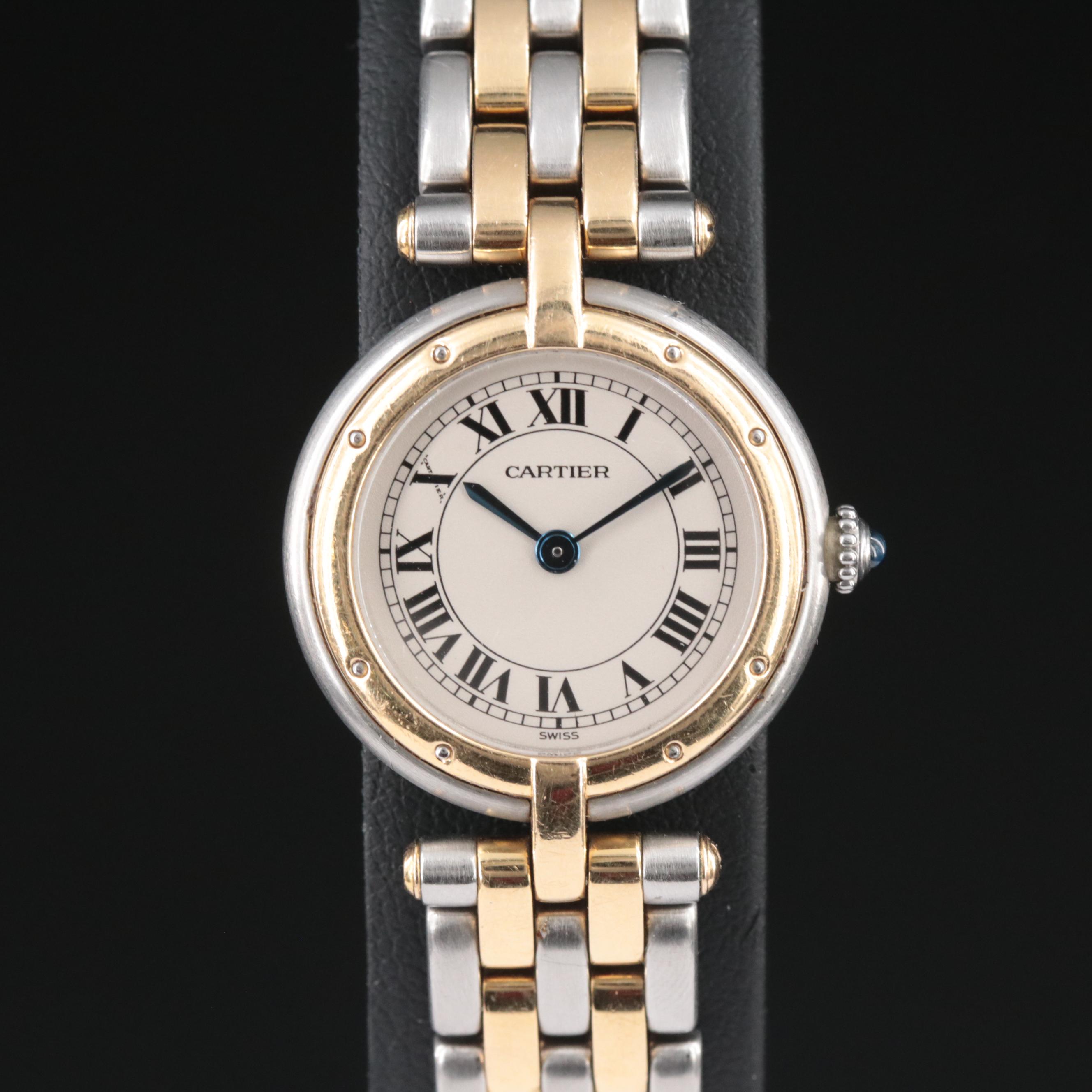 Cartier Panthère Vendome 18K and Stainless Steel Watch