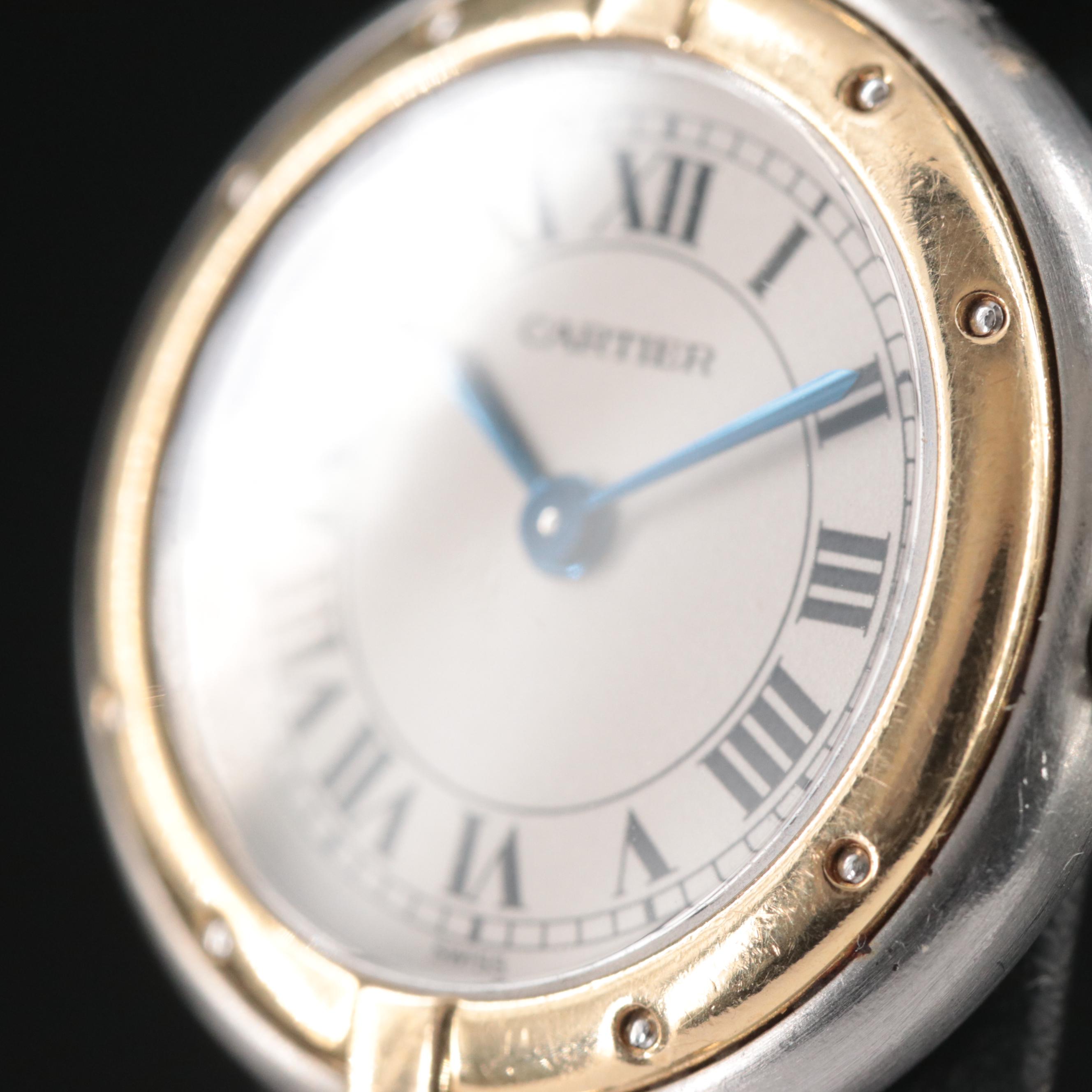 Cartier Panthère Vendome 18K and Stainless Steel Watch