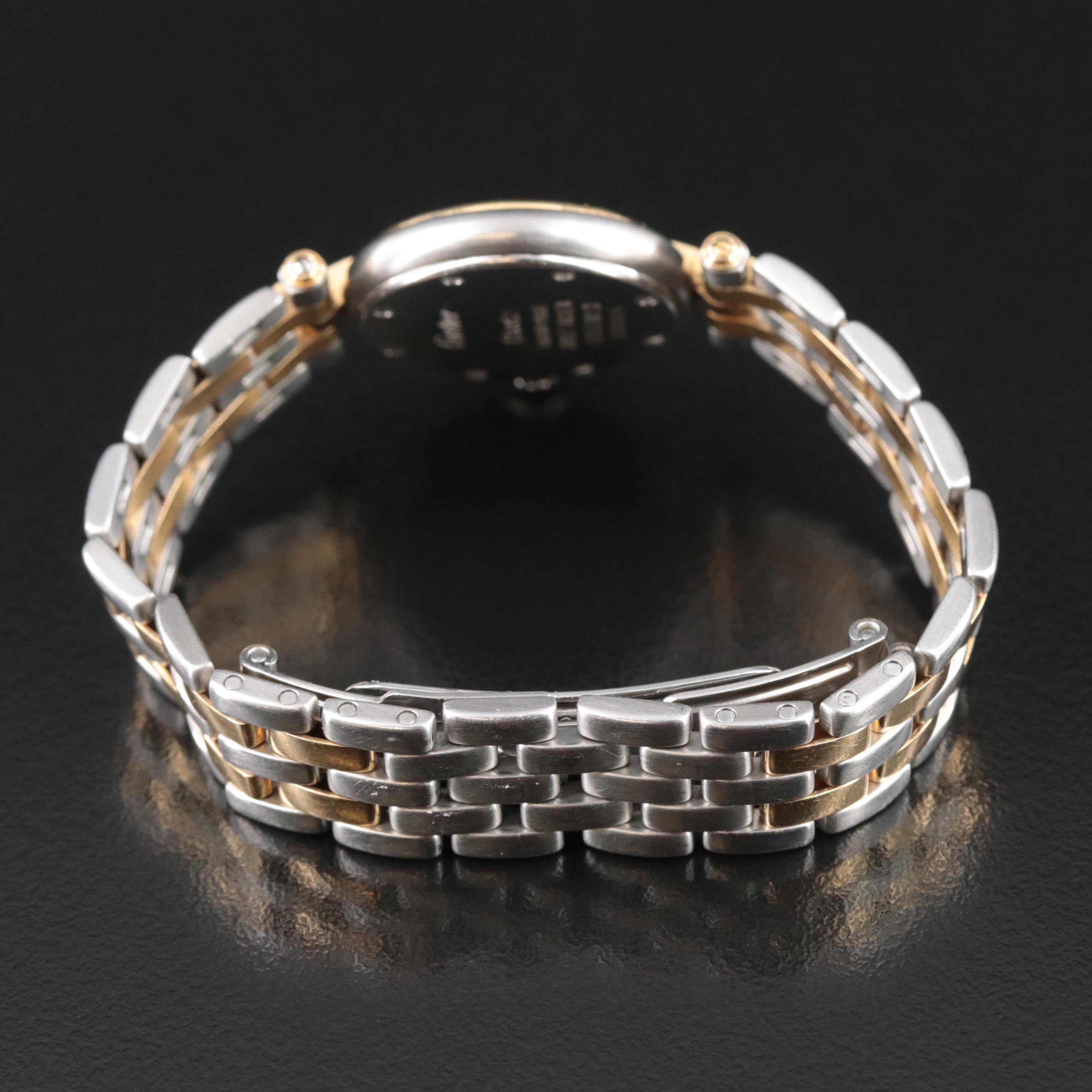 Cartier Panthère Vendome 18K and Stainless Steel Watch