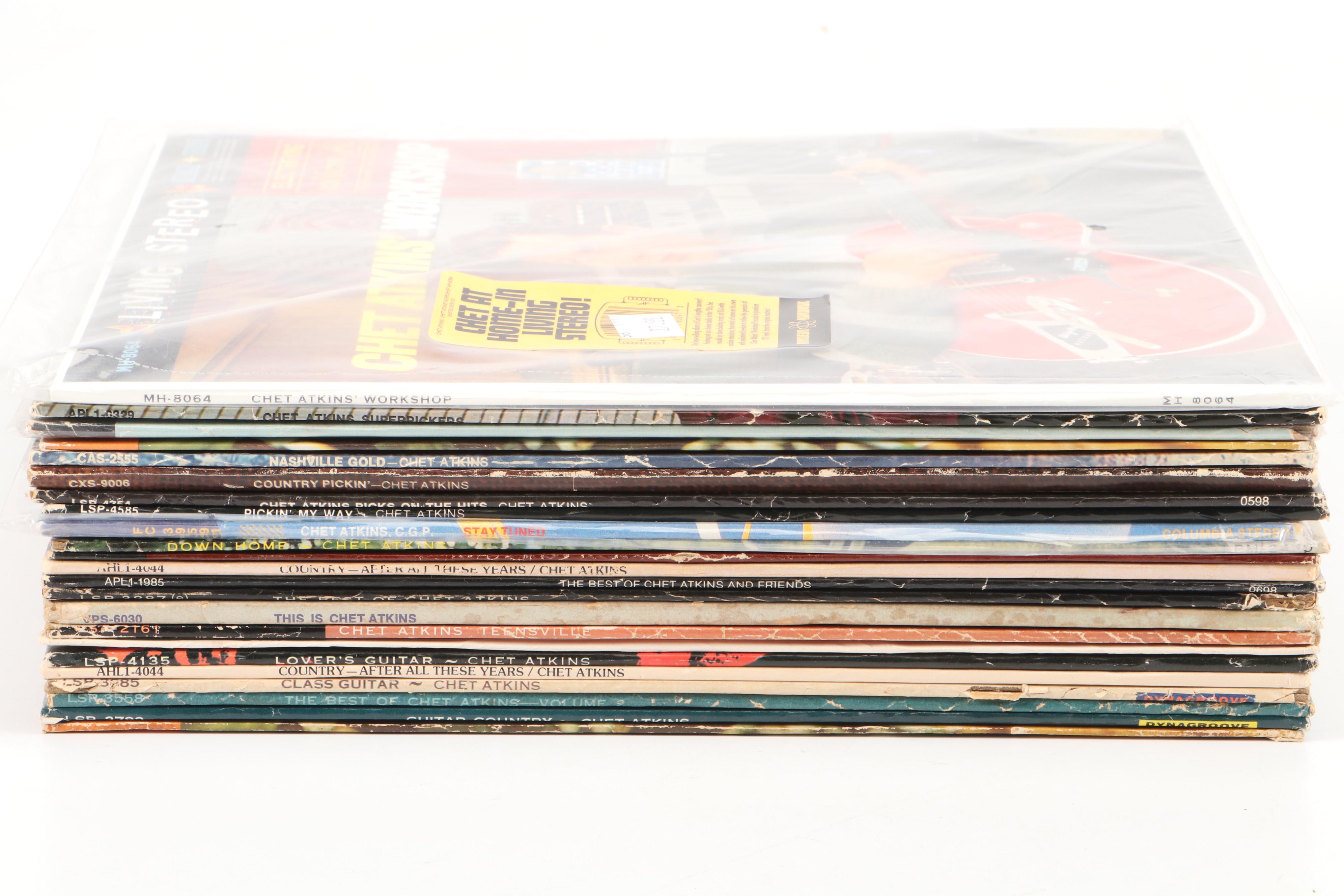 "Nashville Gold", "Lover's Guitar" and More Chet Atkins Vinyl Records
