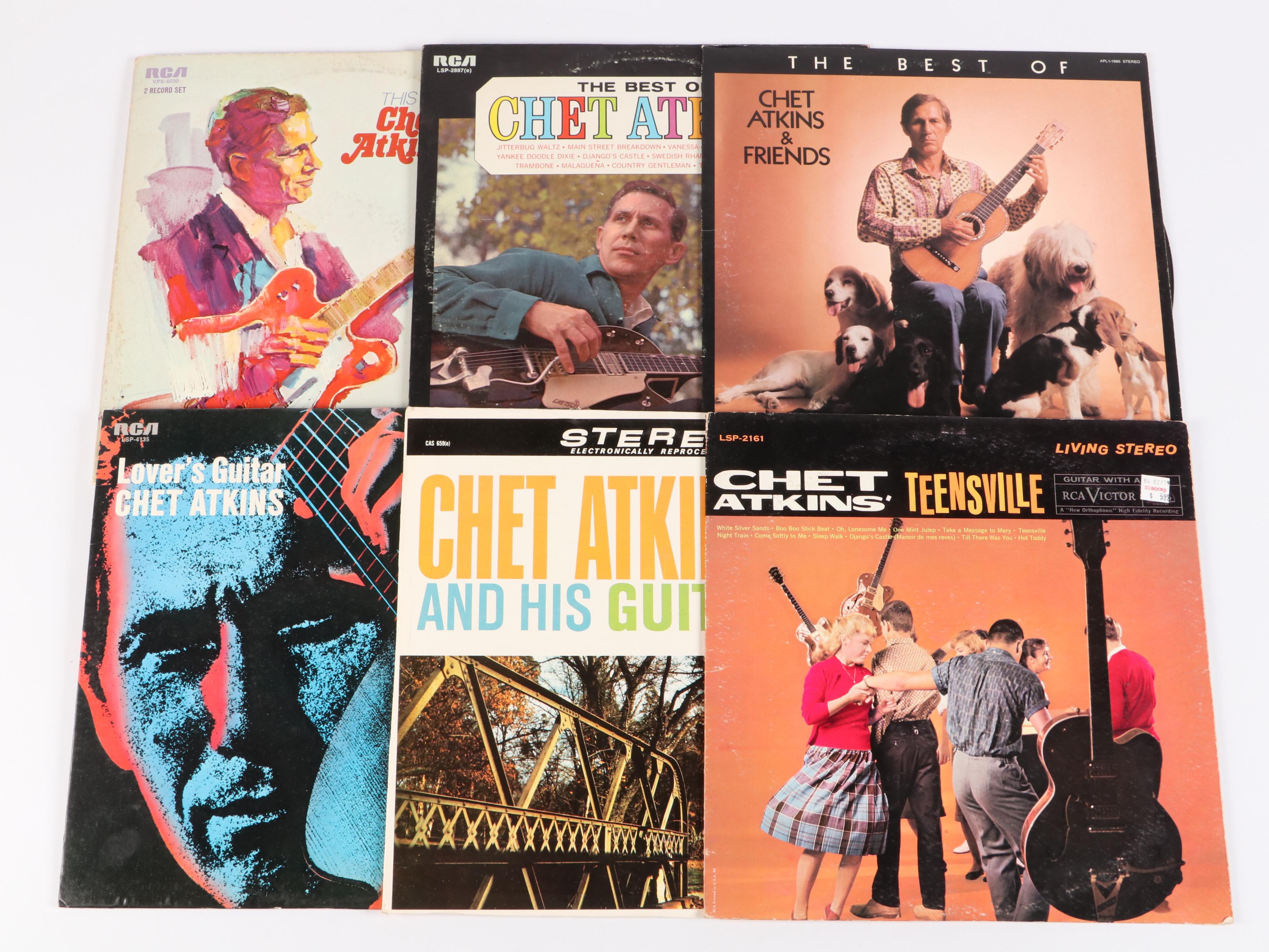 "Nashville Gold", "Lover's Guitar" and More Chet Atkins Vinyl Records