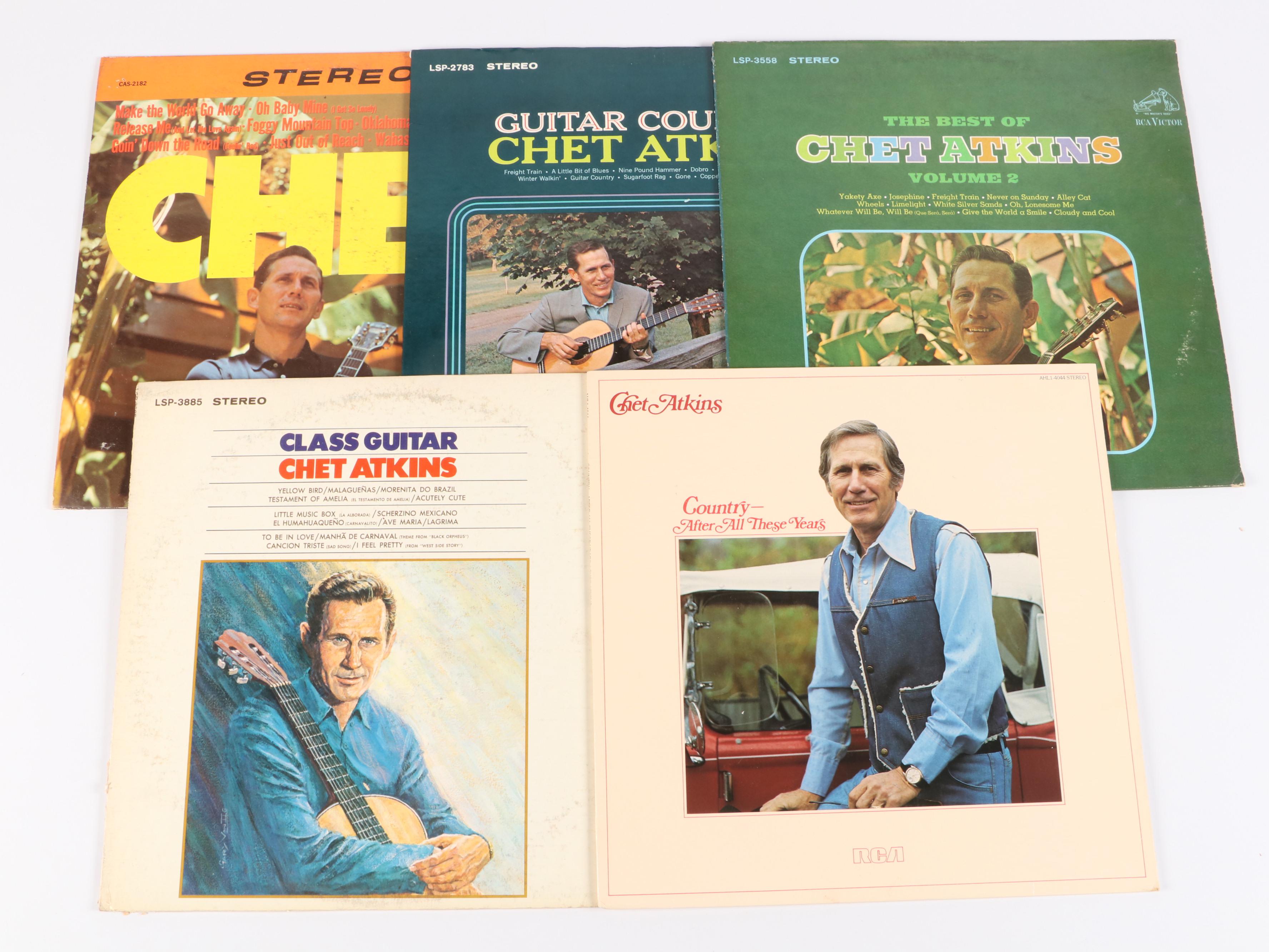 "Nashville Gold", "Lover's Guitar" and More Chet Atkins Vinyl Records