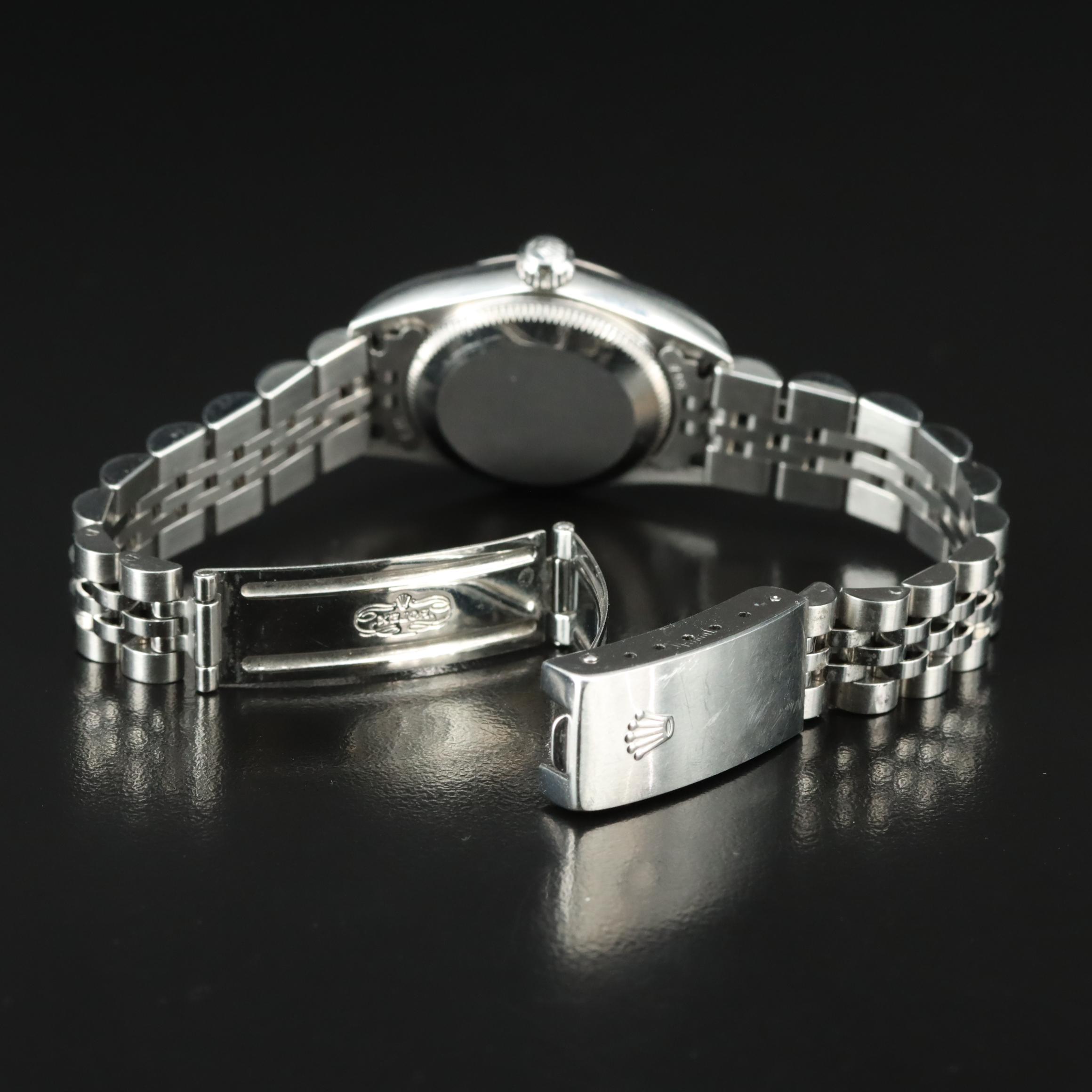 2000 Rolex Oyster Perpetual Engine Turned Bezel Watch