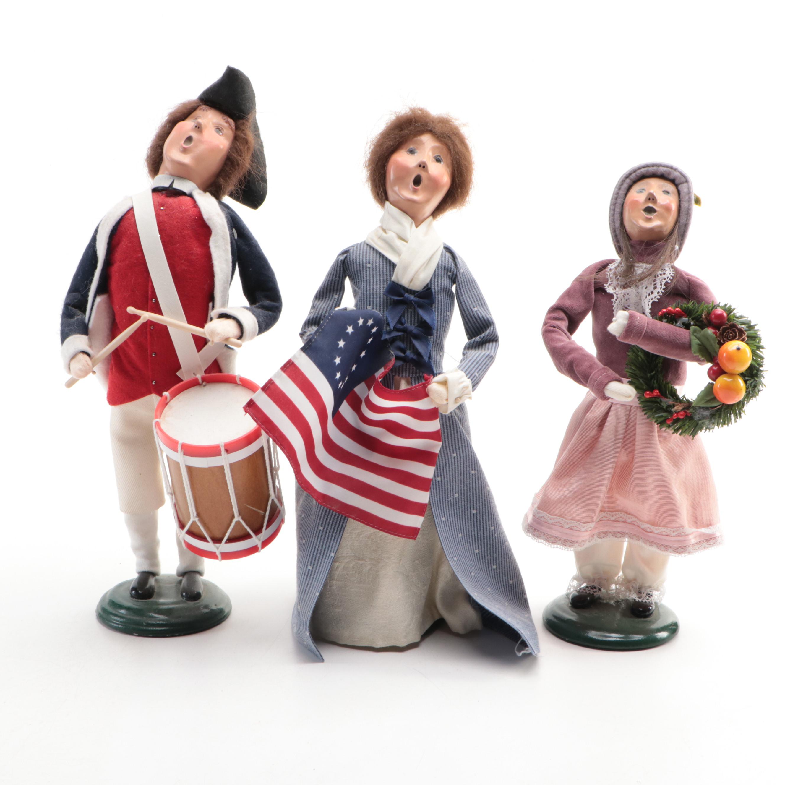 Byers' Choice "Betsy Ross," "Colonial Drummer" and More Caroler Figurines