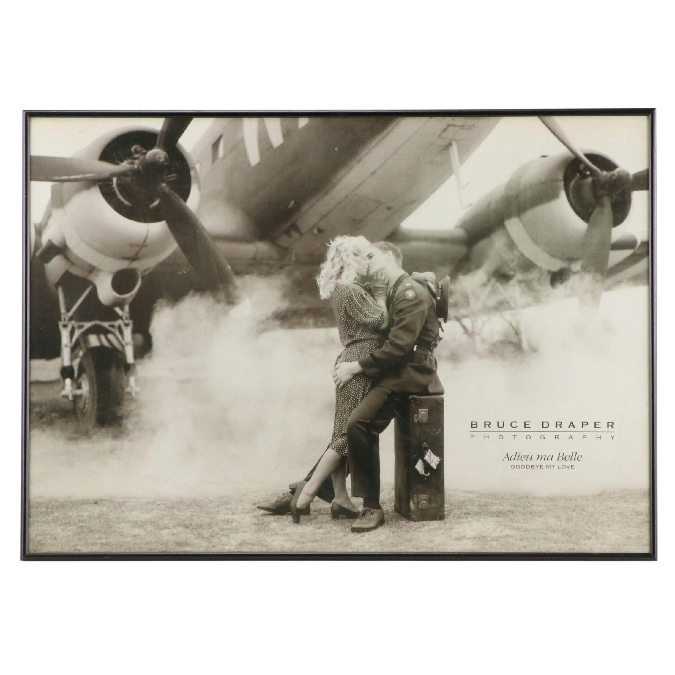 After Bruce Draper Offset Lithograph "Adieu ma Belle," 21st Century