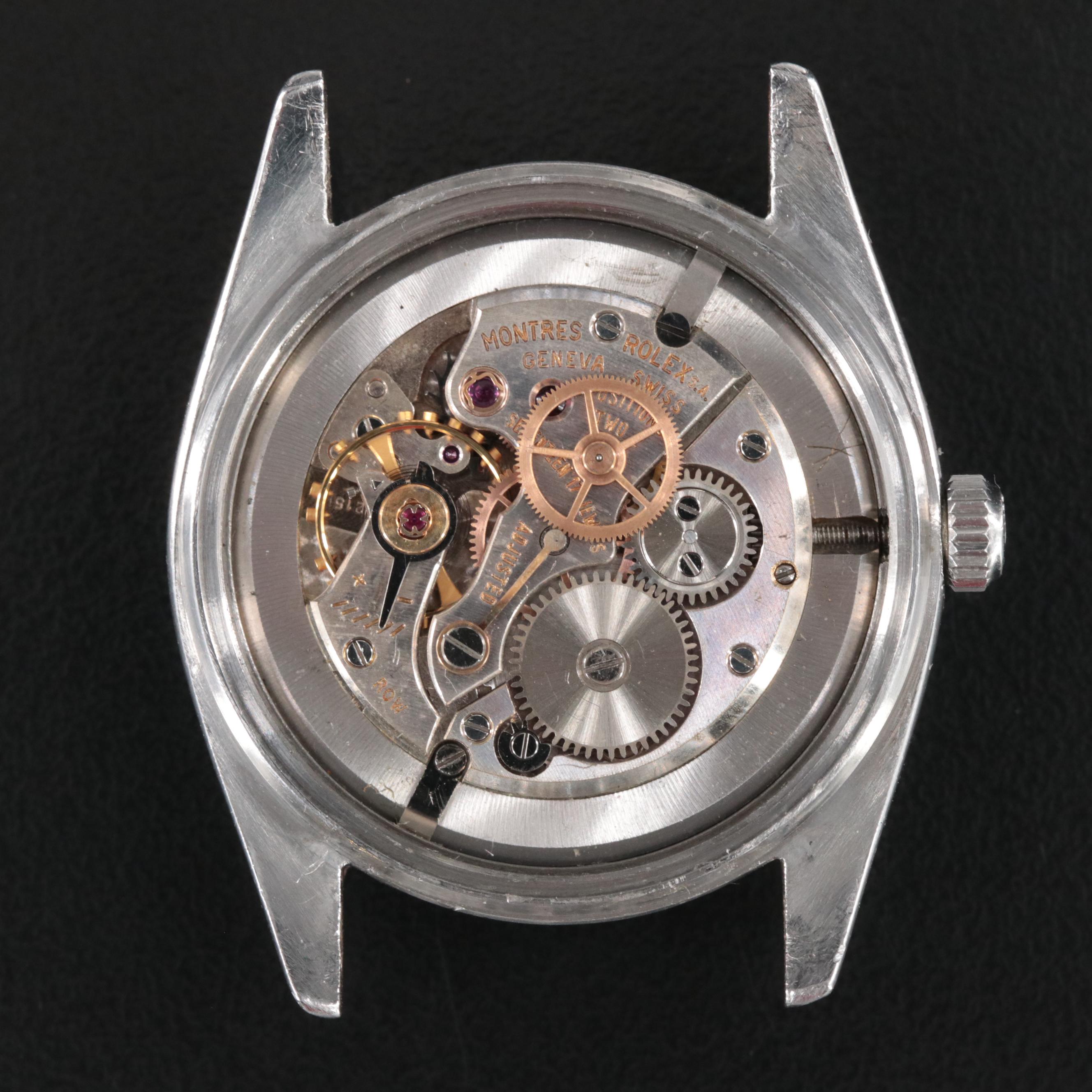 1958 Rolex Oyster Stainless Steel Watch