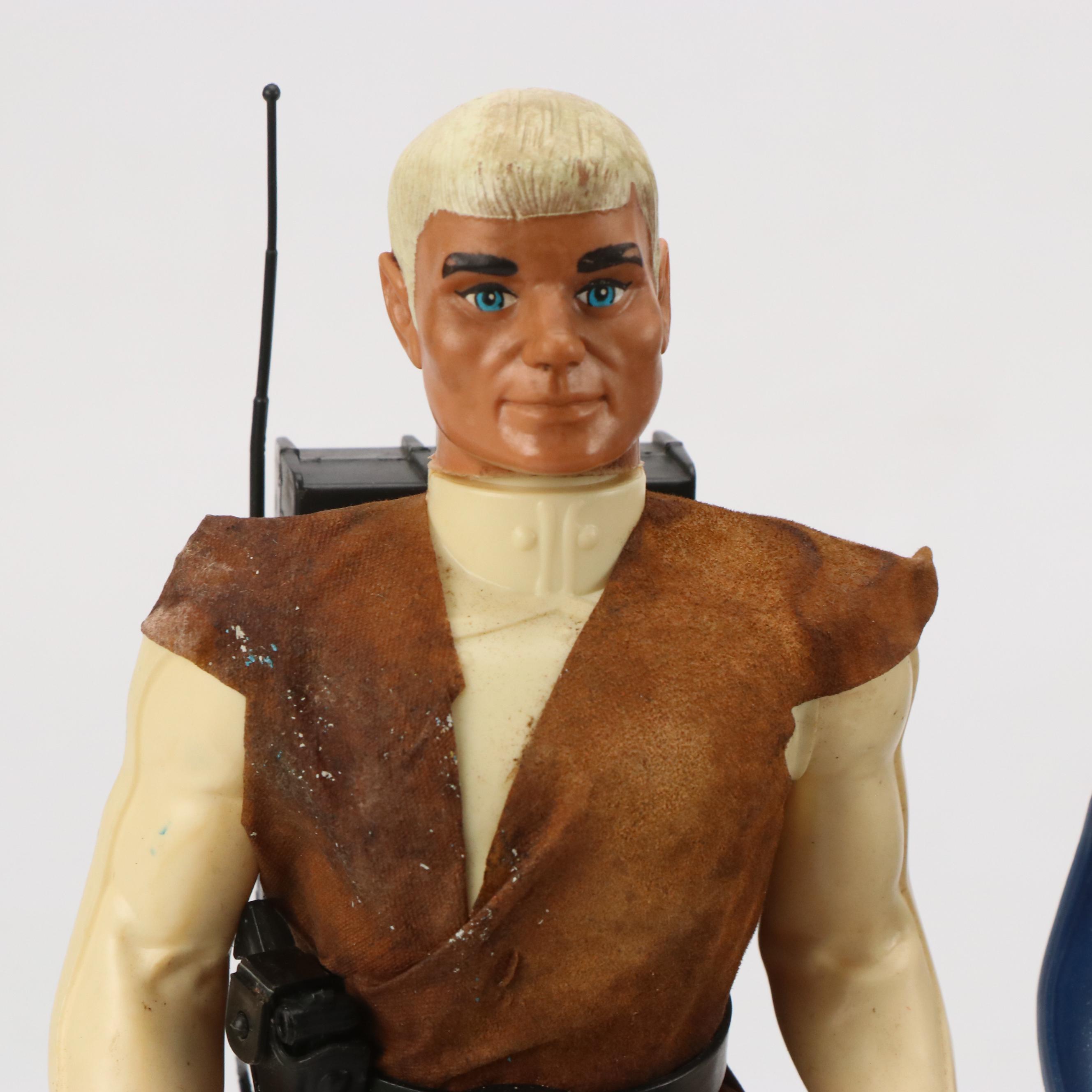 Star Trek Action Figures by Mego with Captain Lazer and Colonial Warrior Toys