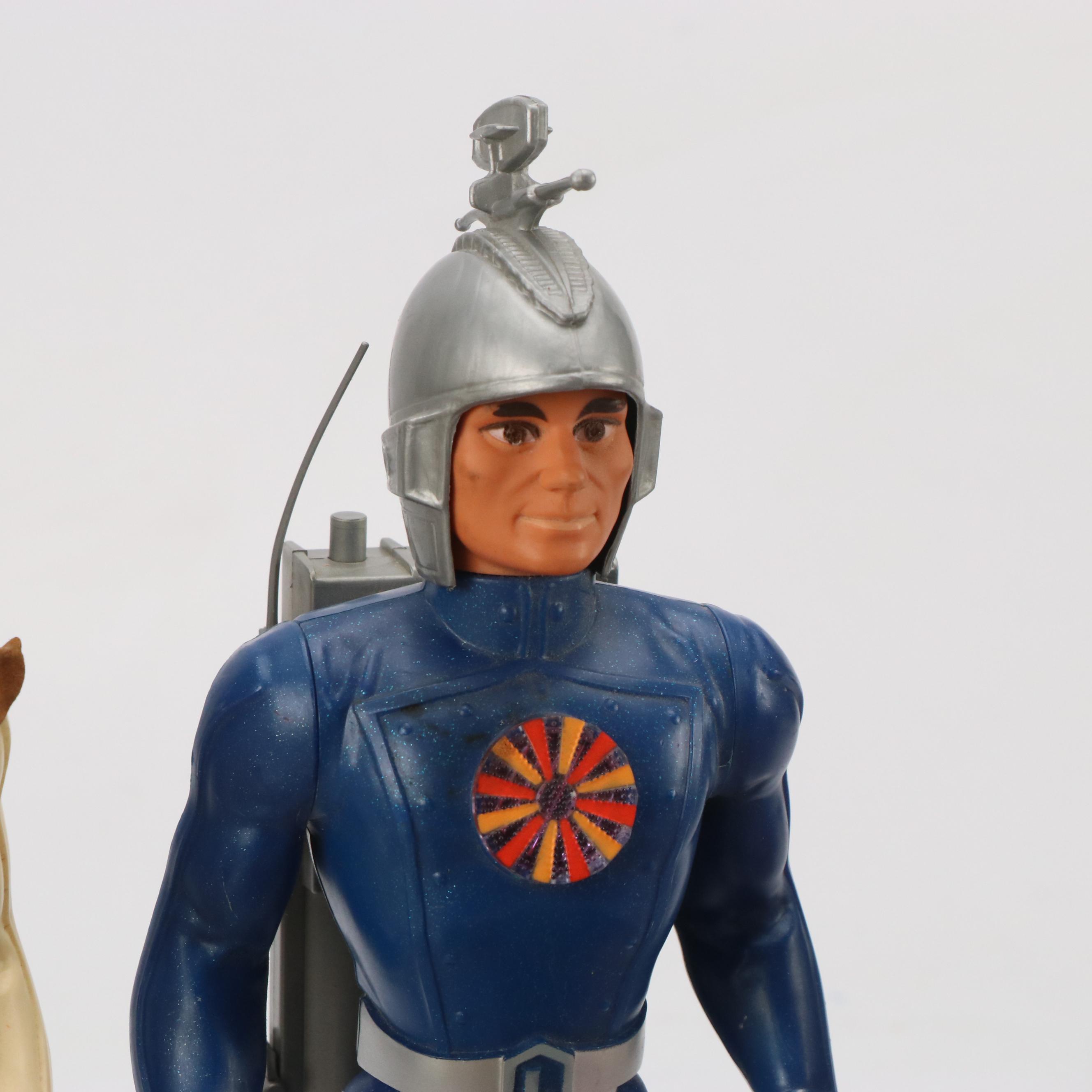 Star Trek Action Figures by Mego with Captain Lazer and Colonial Warrior Toys
