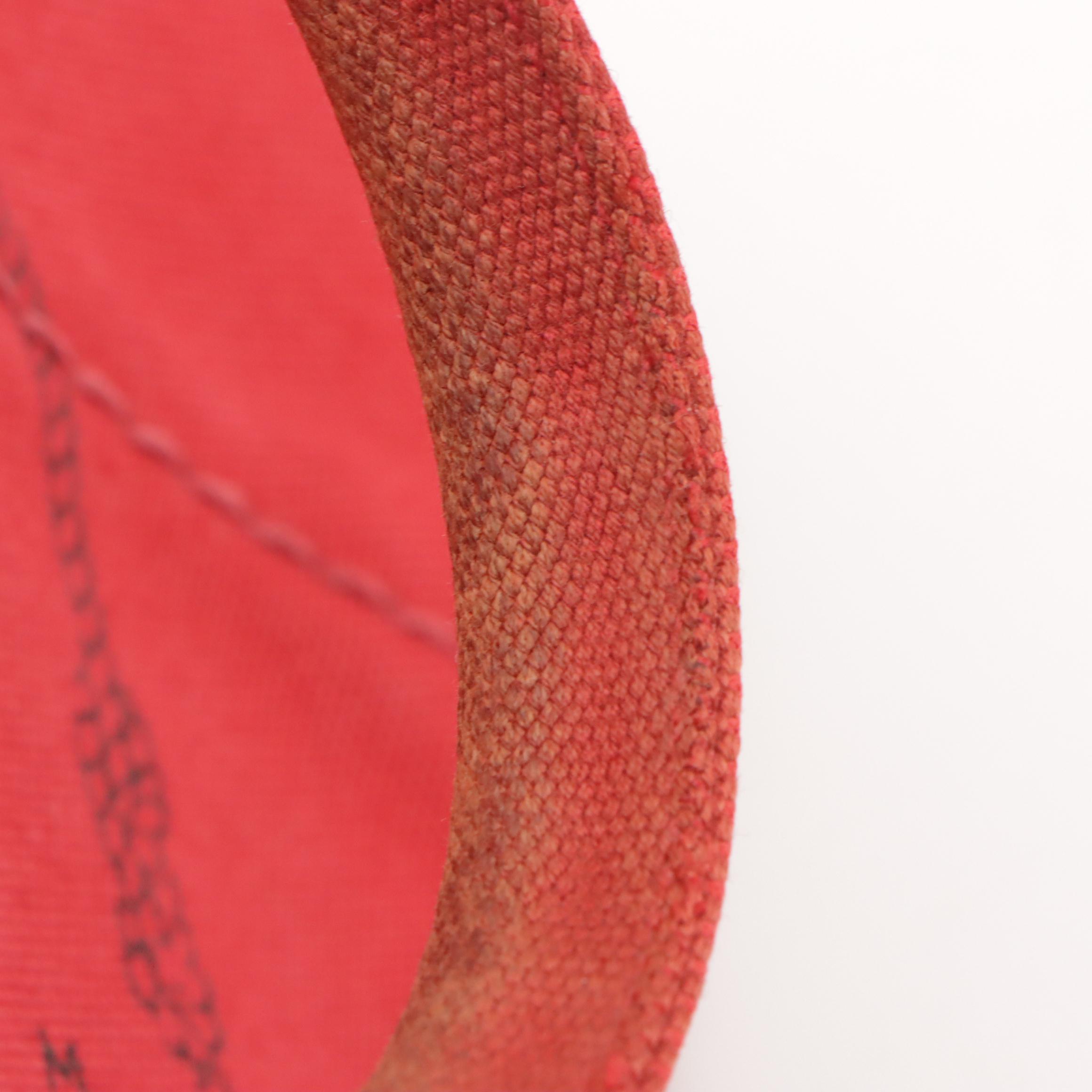 Prada Canapa Logo Handbag in Red Canvas