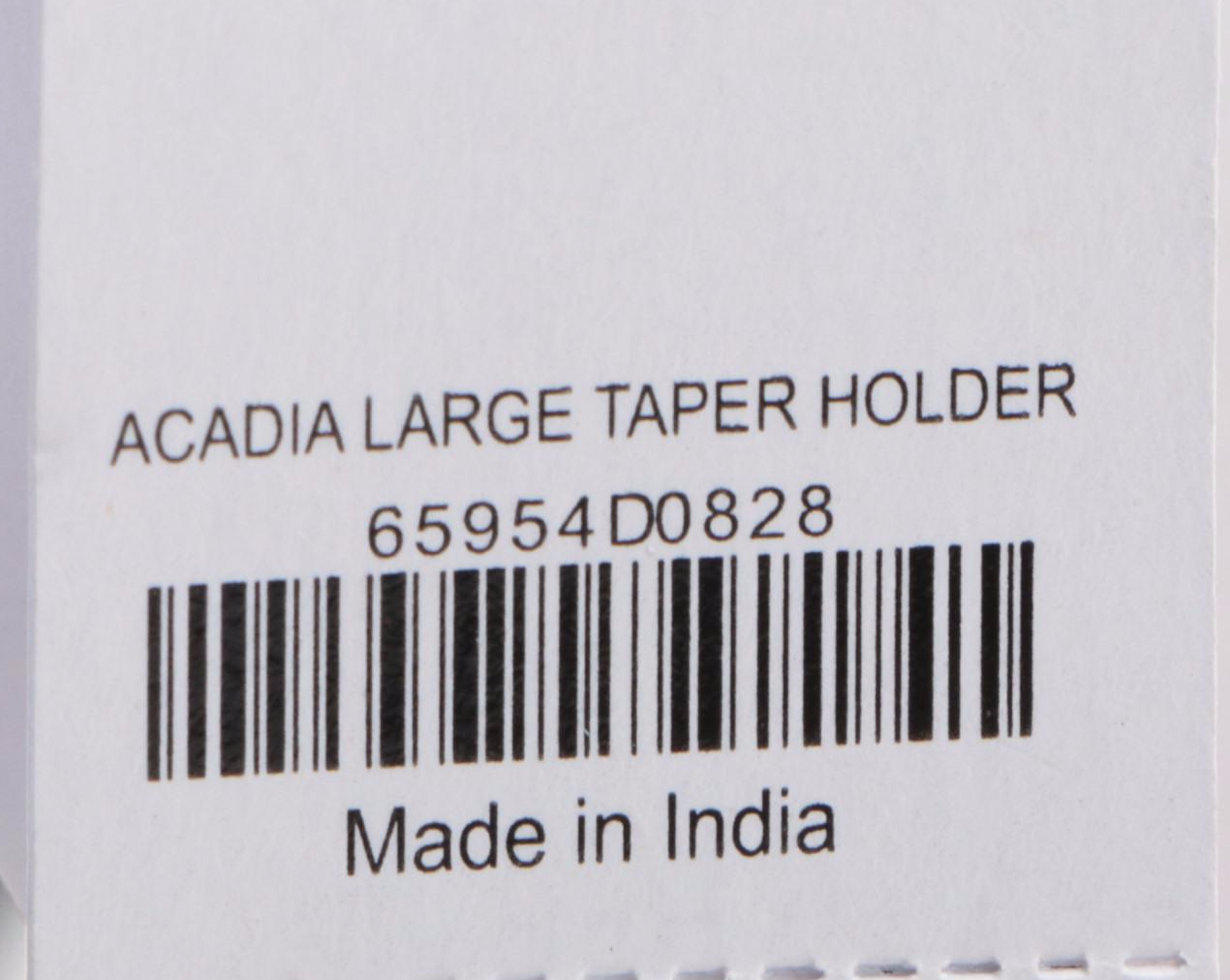 Arhaus "Acadia" Textured Brass Pillar Candle Holders and Candlesticks