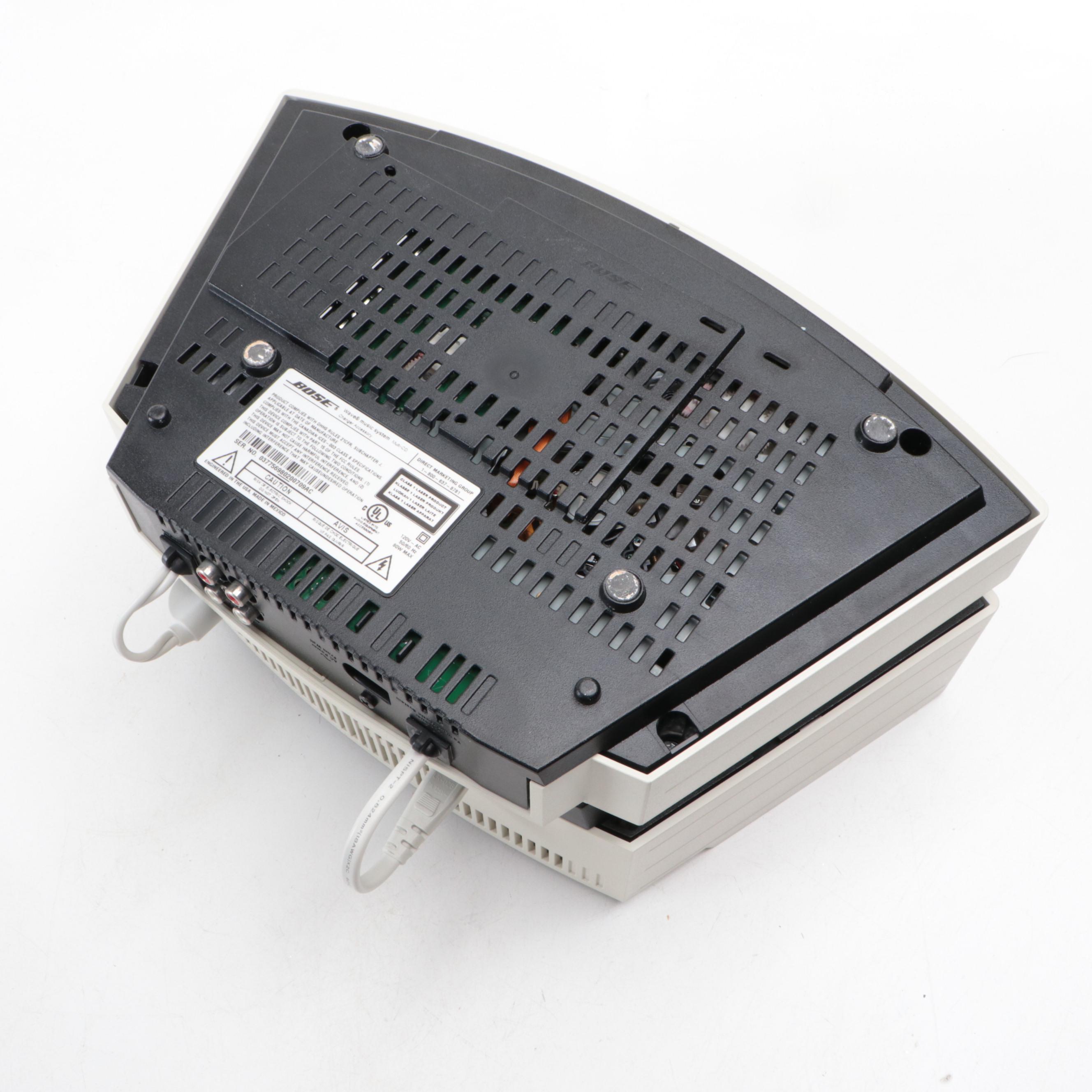 Bose Wave Music System with Multi-CD Changer Accessory