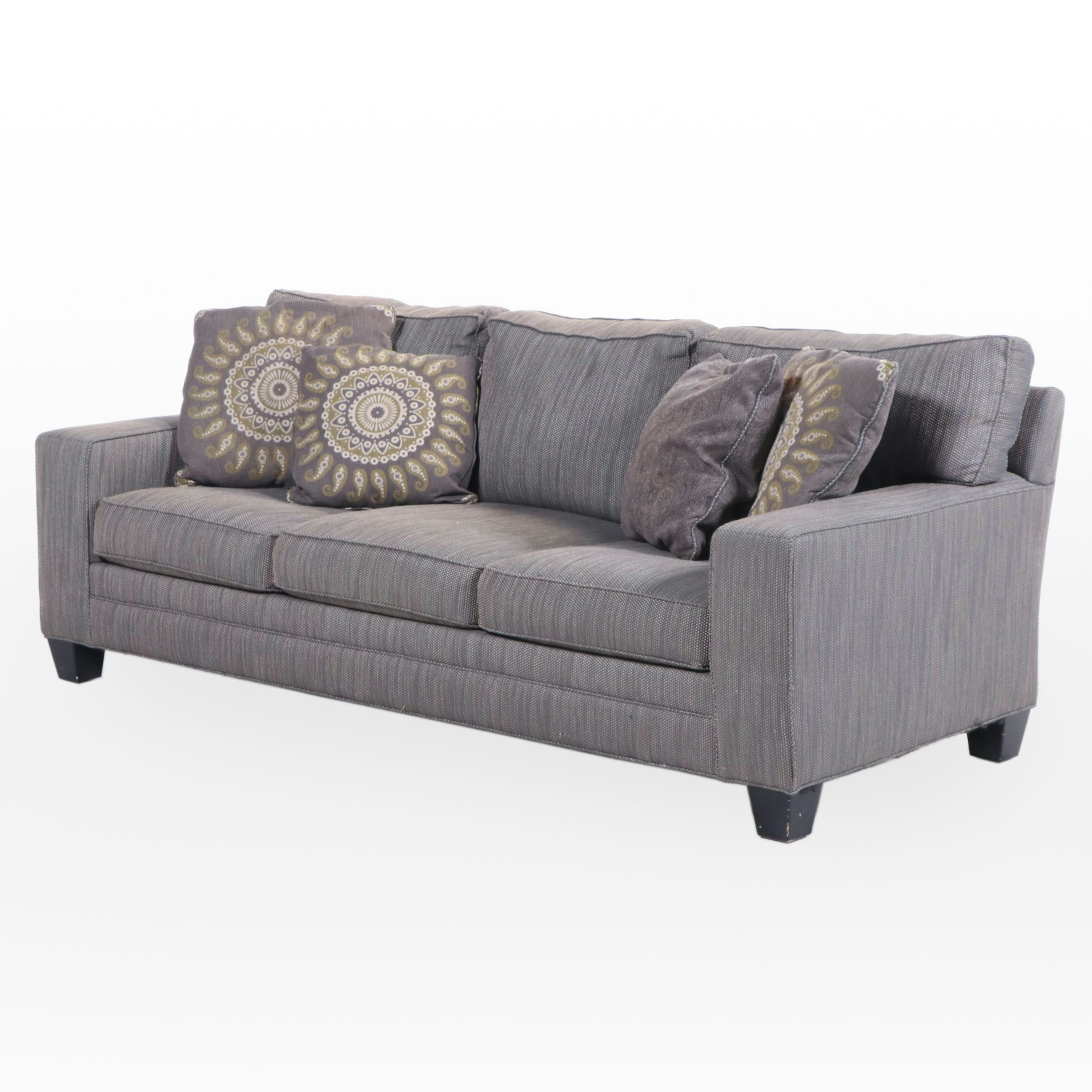 Lexington Custom-Upholstered Three-Seat Sofa
