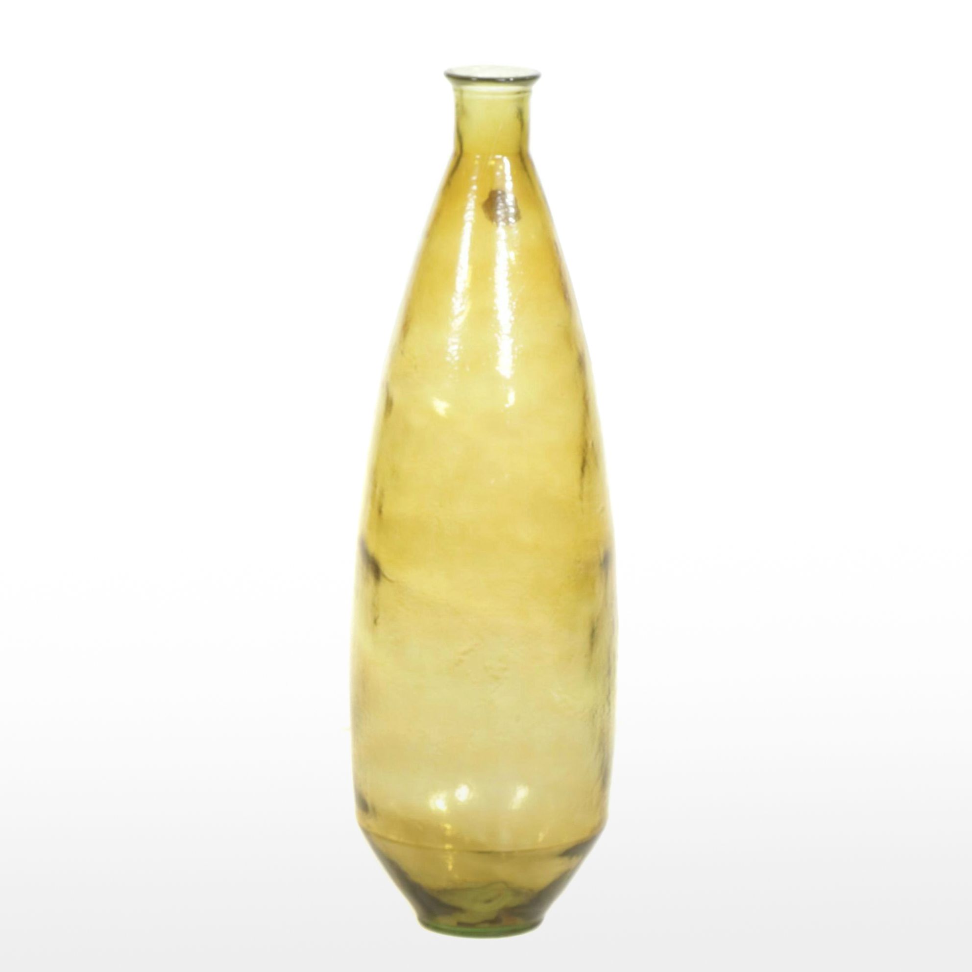 Large Recycled Glass Vase Handmade in Spain