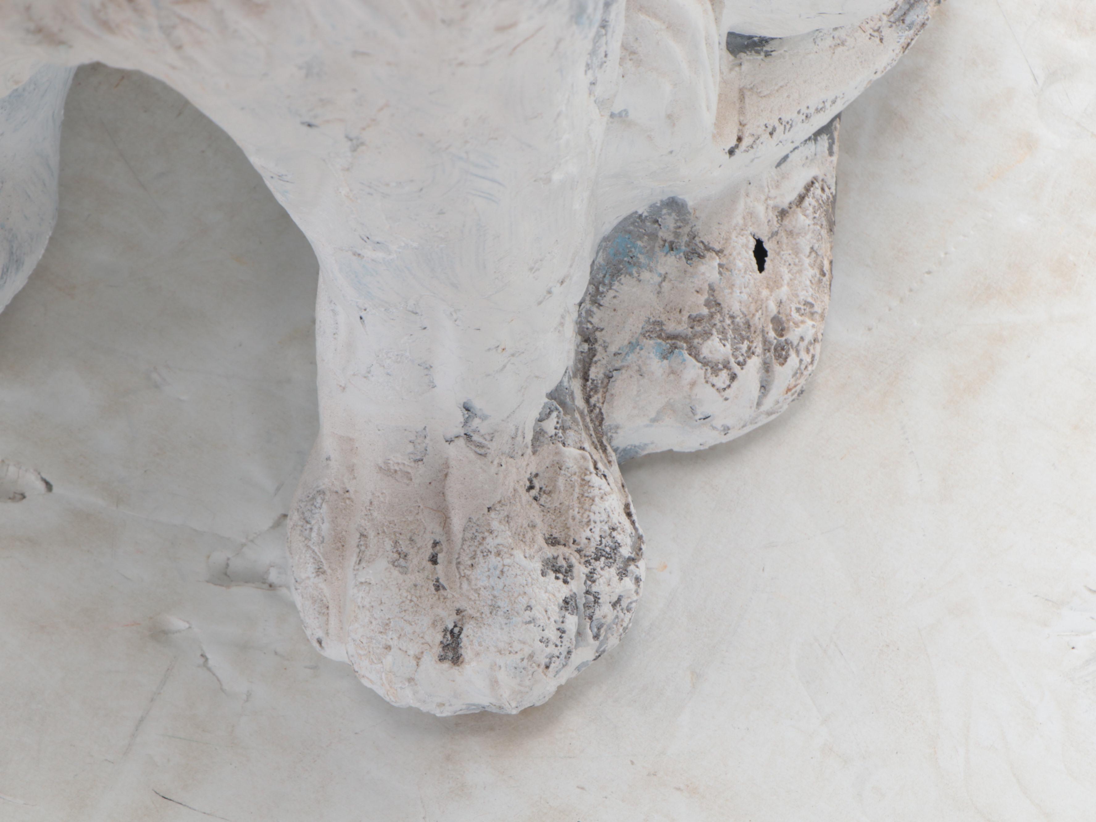 Seated Lion Garden Statue