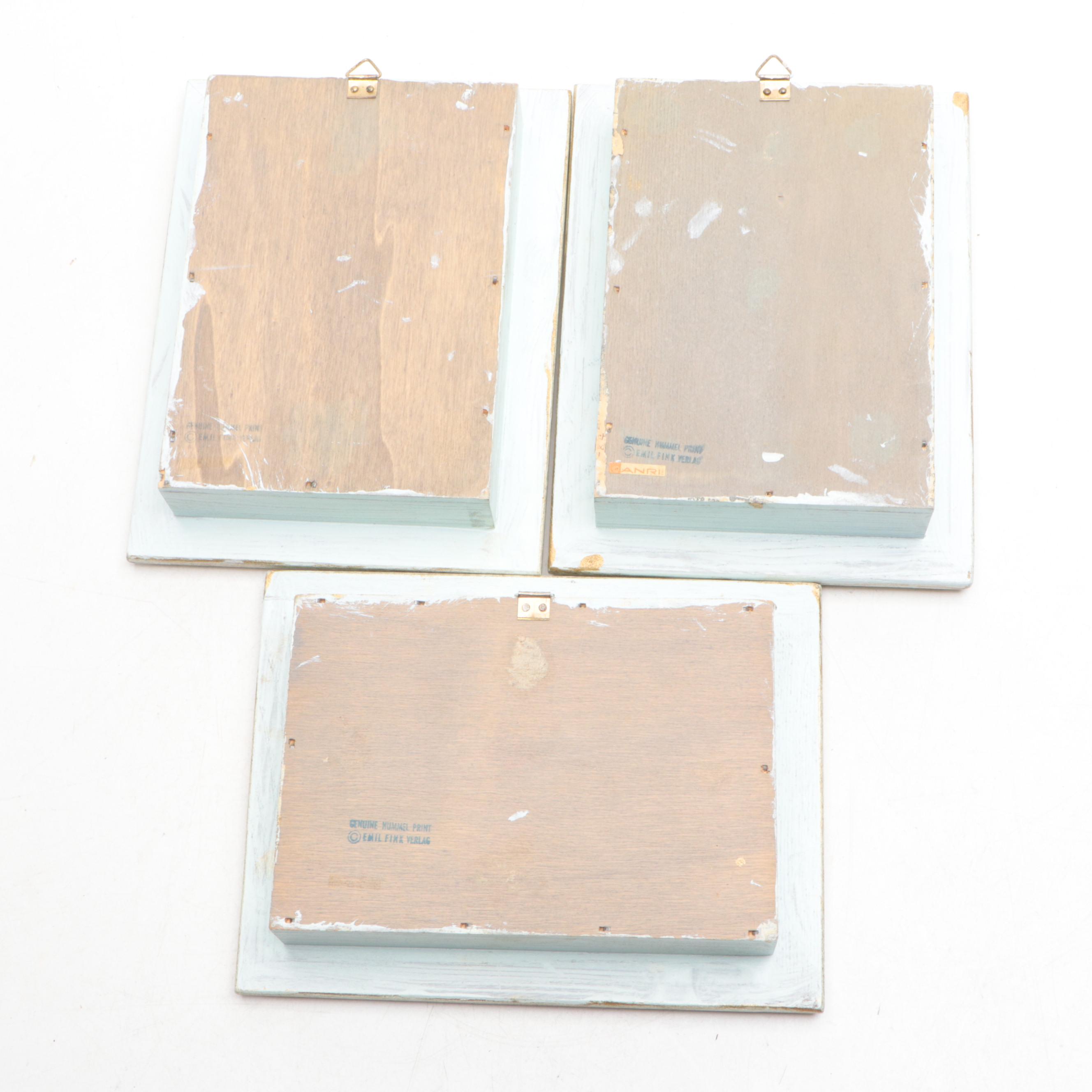 Emil Fink Verlag for Anri Hummel Print Shadowboxes, Mid-20th Century