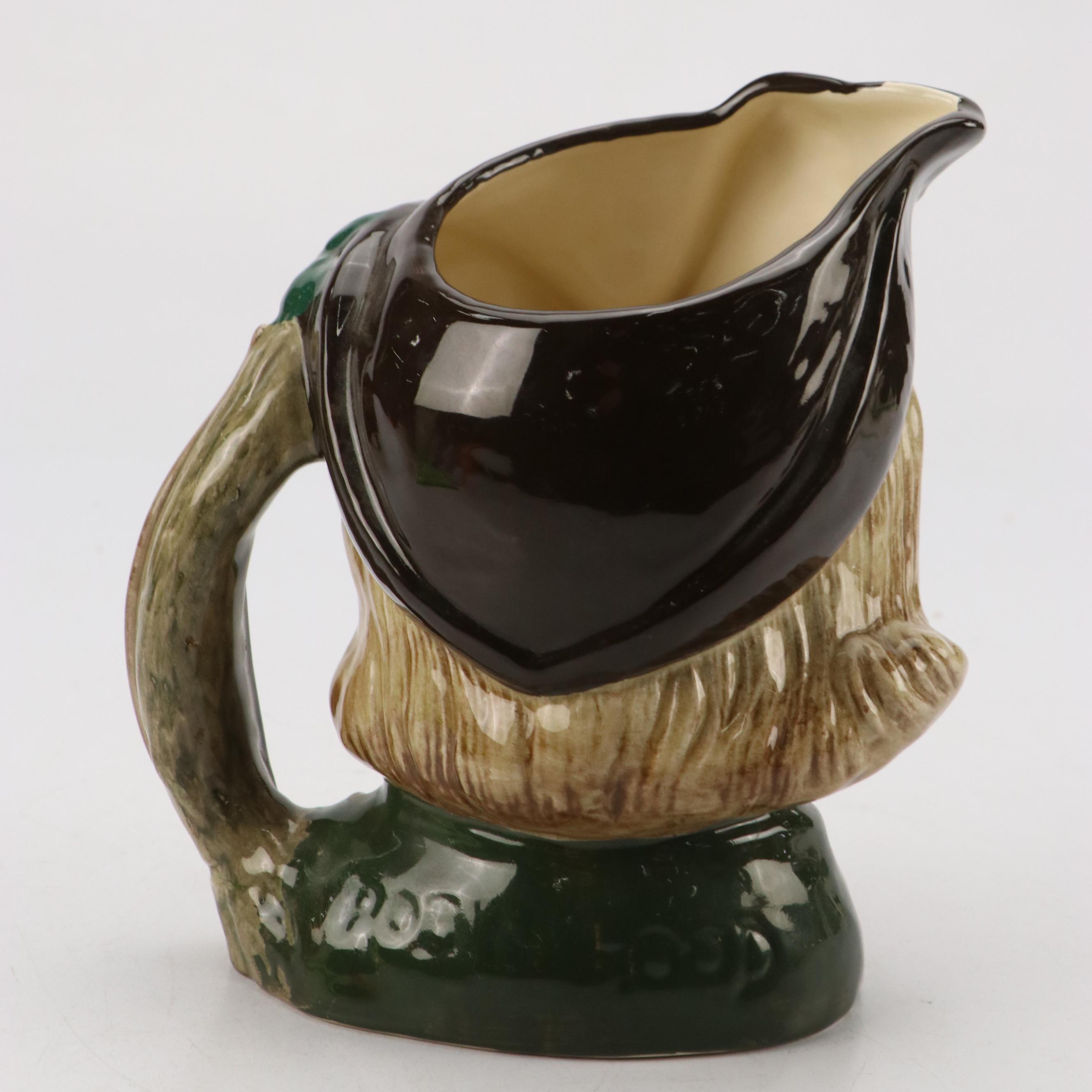 Royal Doulton "Robin Hood" Porcelain Toby Mug, Circa 1959