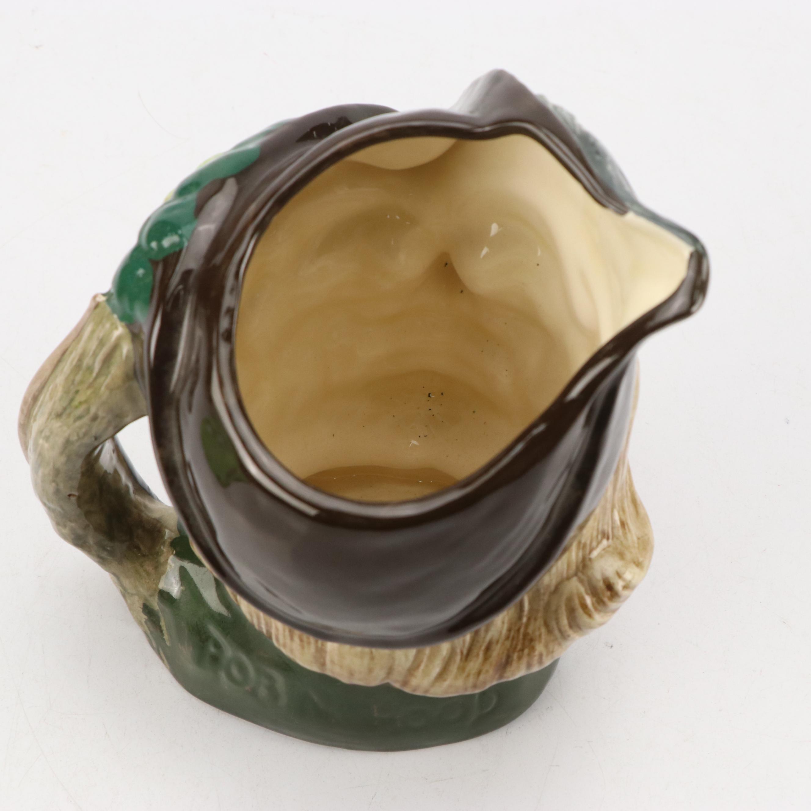 Royal Doulton "Robin Hood" Porcelain Toby Mug, Circa 1959