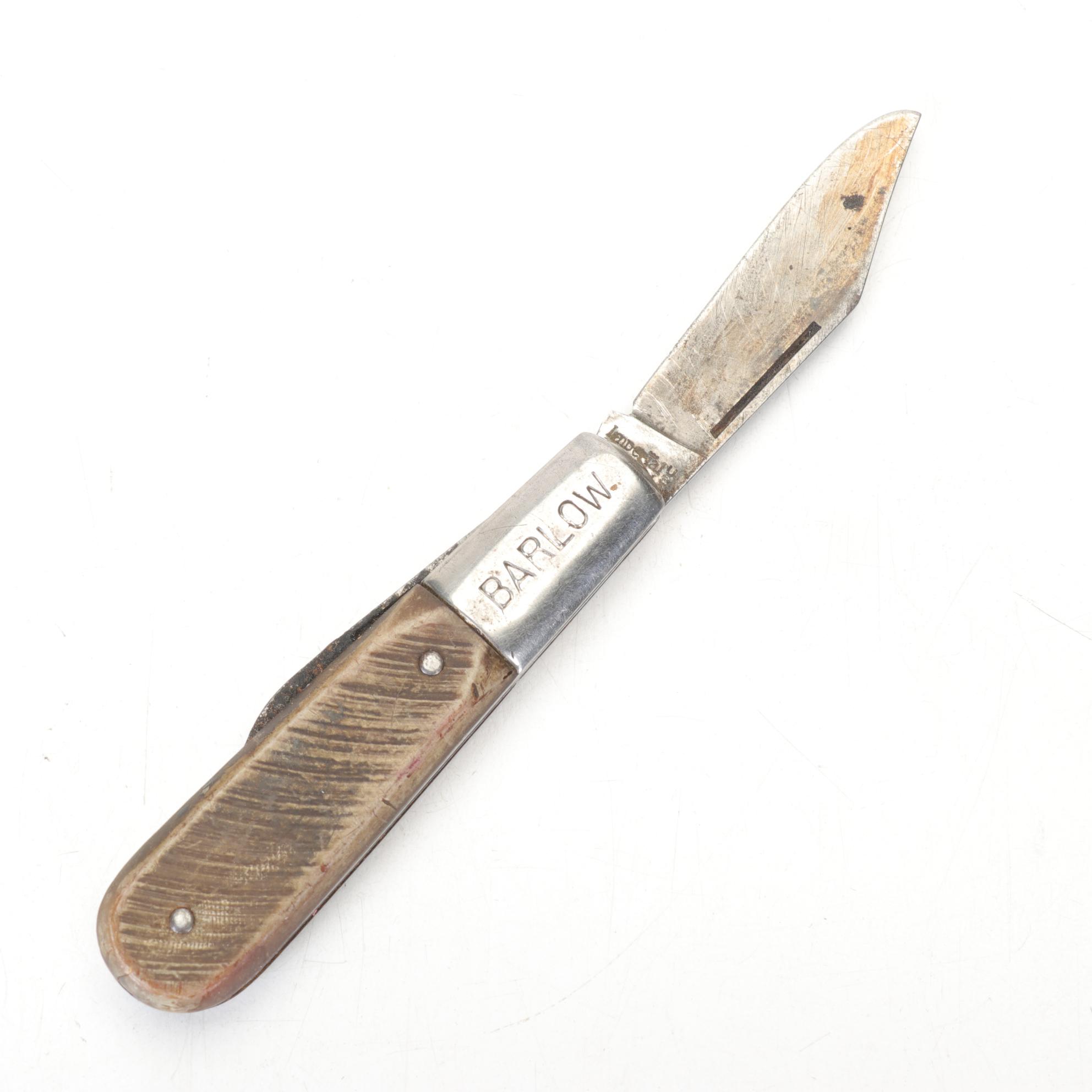 Folding Pocket Knives Featuring Barrow "Imperial Jackmaster" and Others