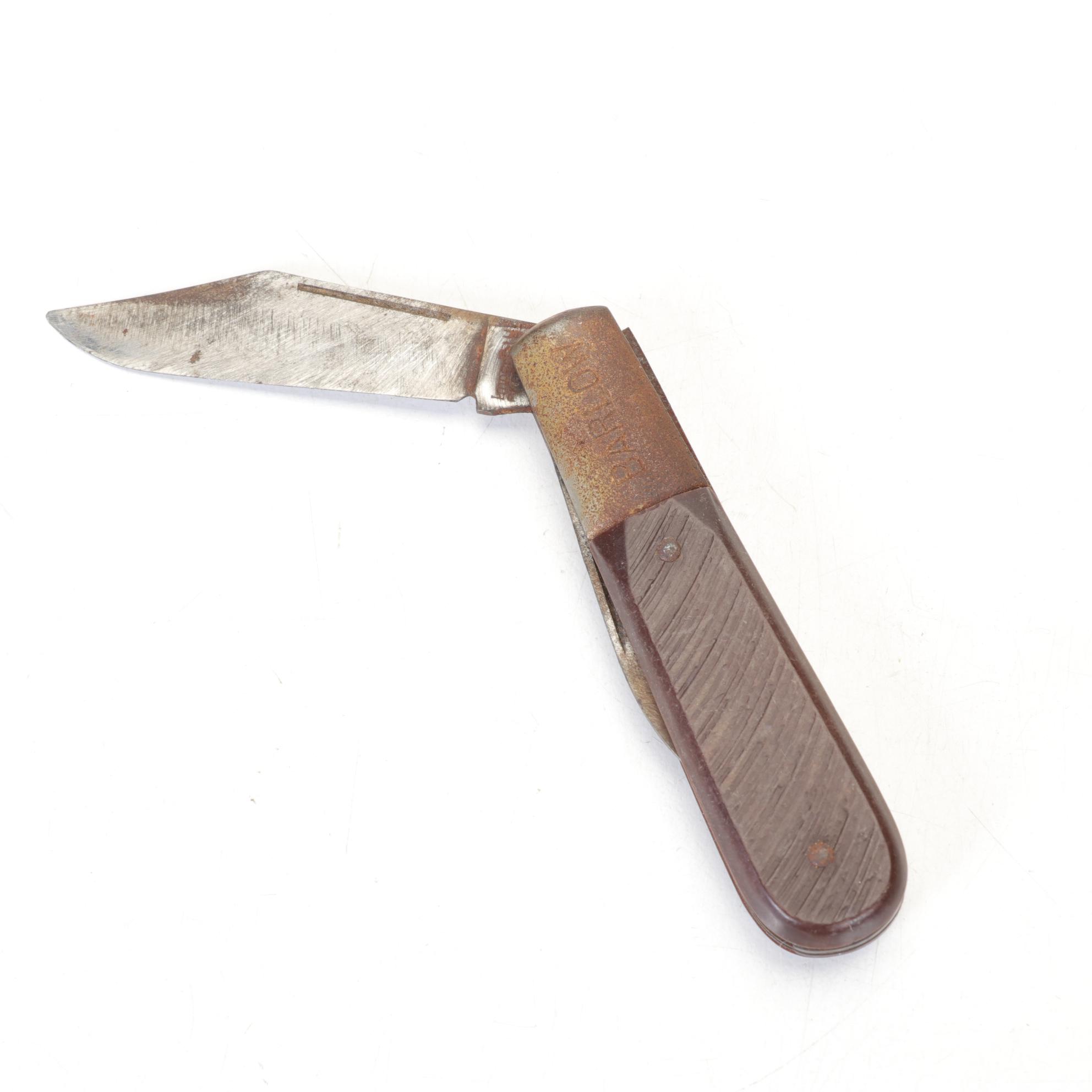 Folding Pocket Knives Featuring Barrow "Imperial Jackmaster" and Others