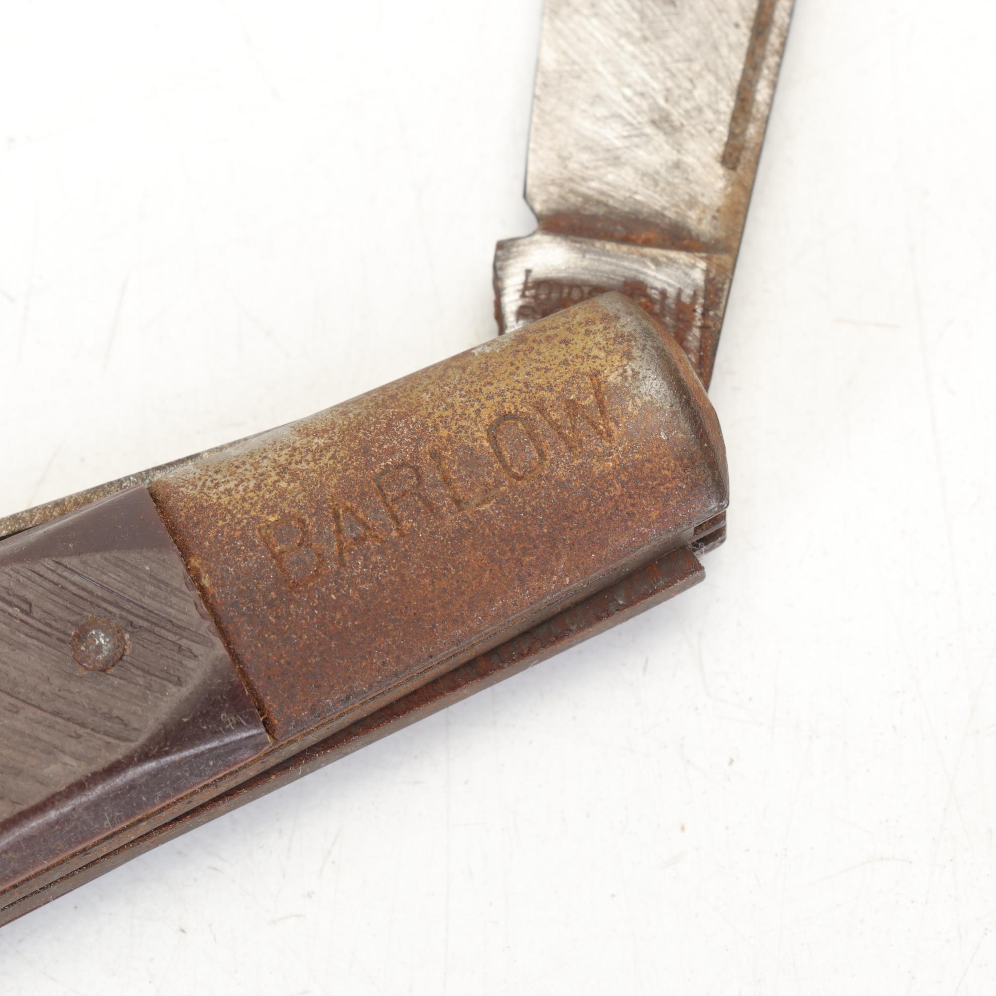 Folding Pocket Knives Featuring Barrow "Imperial Jackmaster" and Others