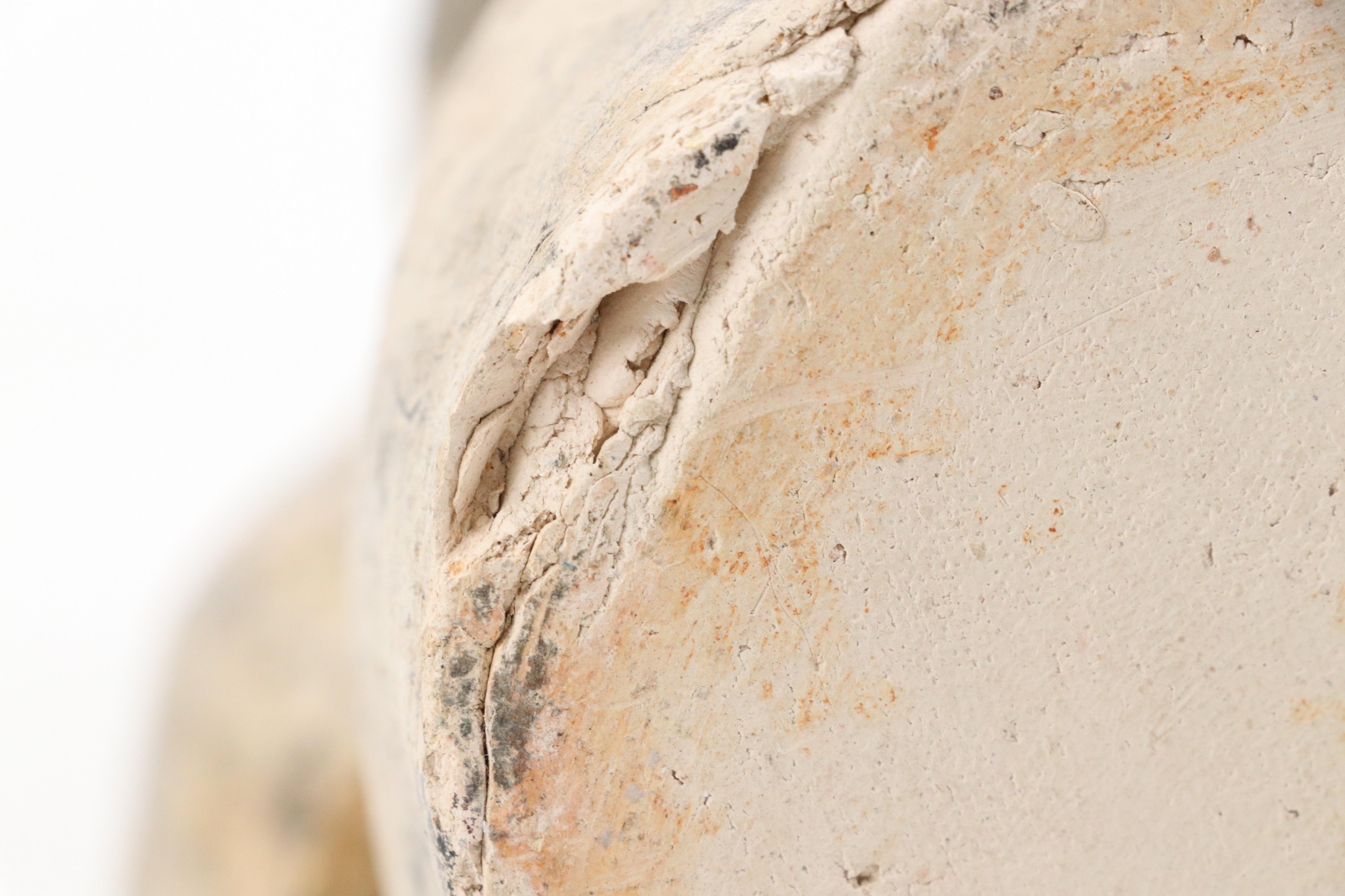 Ceramic Sculpture of Nude Woman's Torso