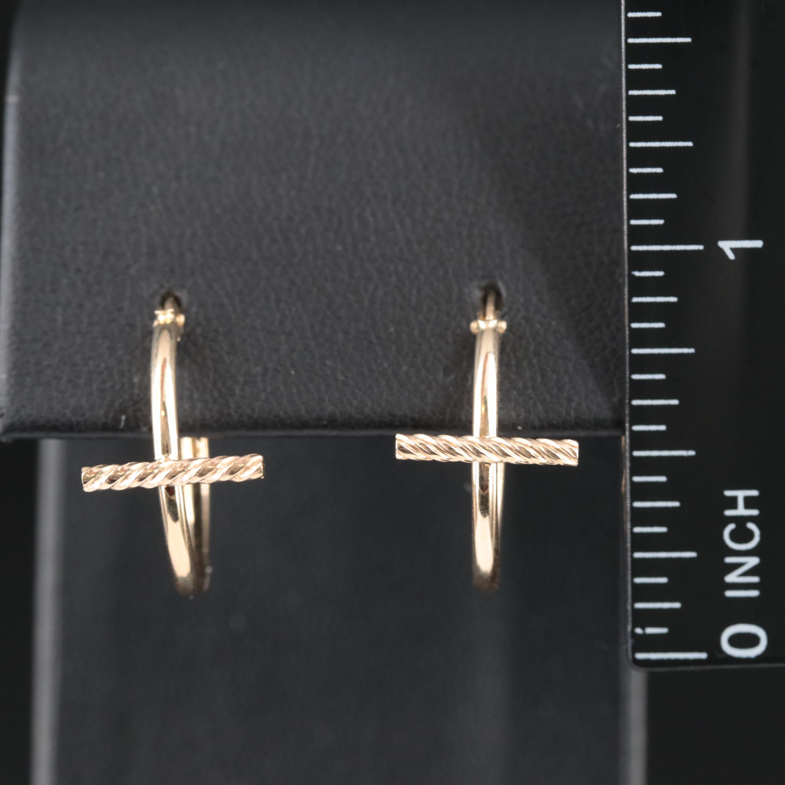14K Hoop Earrings