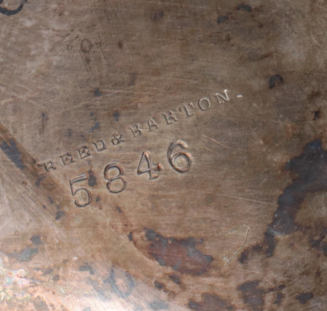 Reed & Barton Etched Silver Plate Bowl with Terracotta Miniature Vase and More