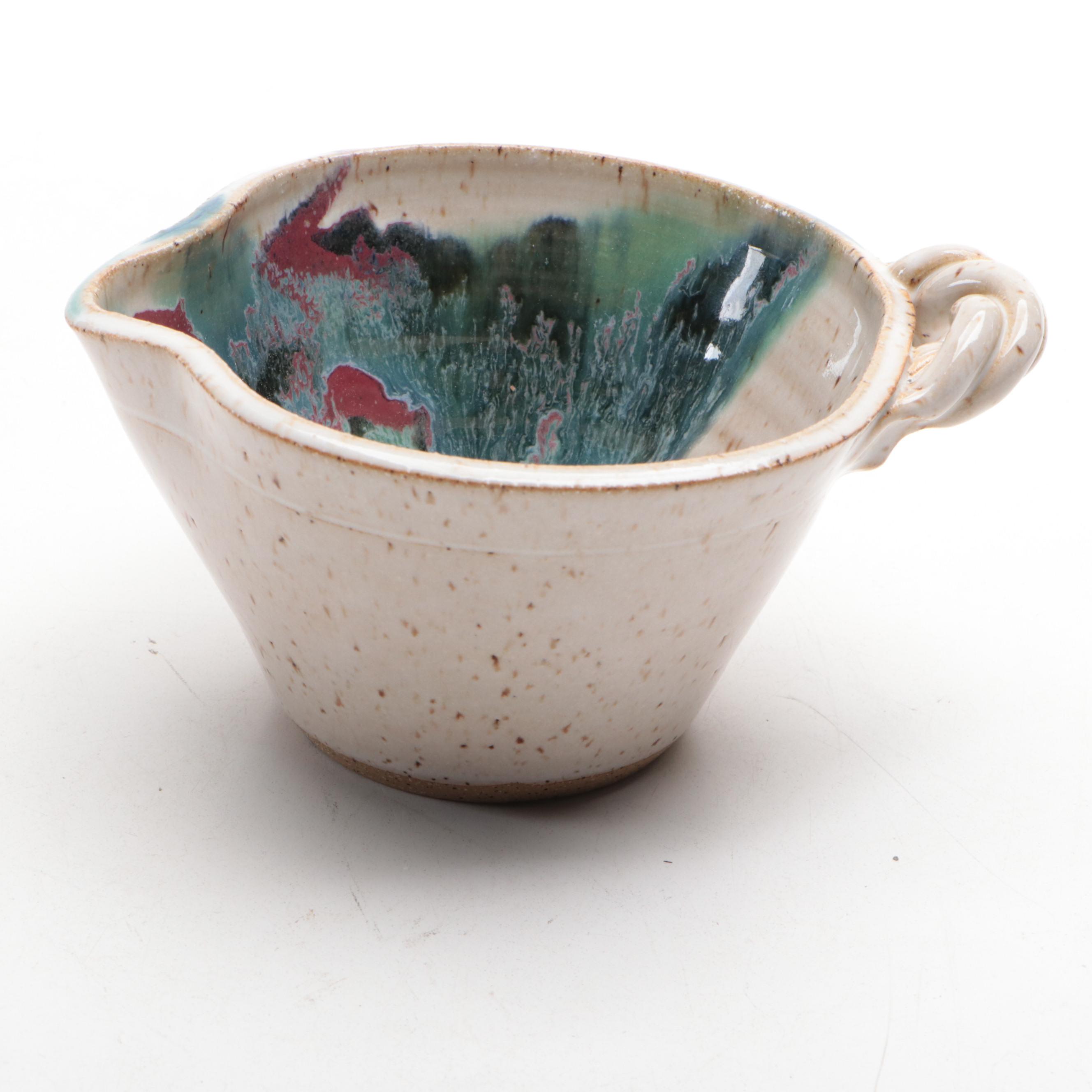 Reed & Barton Etched Silver Plate Bowl with Terracotta Miniature Vase and More