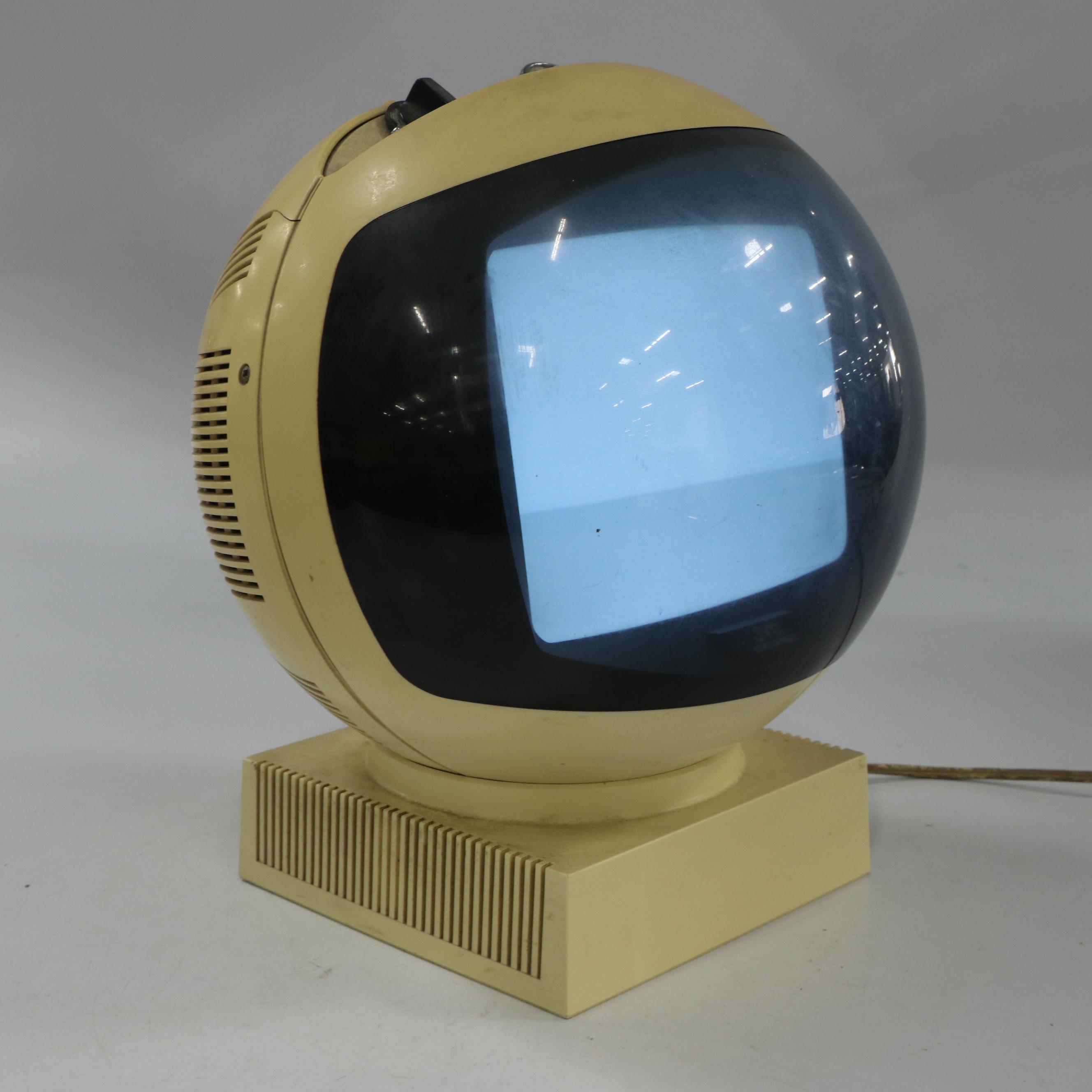 JVC Videosphere Space Helmet Portable Television, Mid/Late 20th Century
