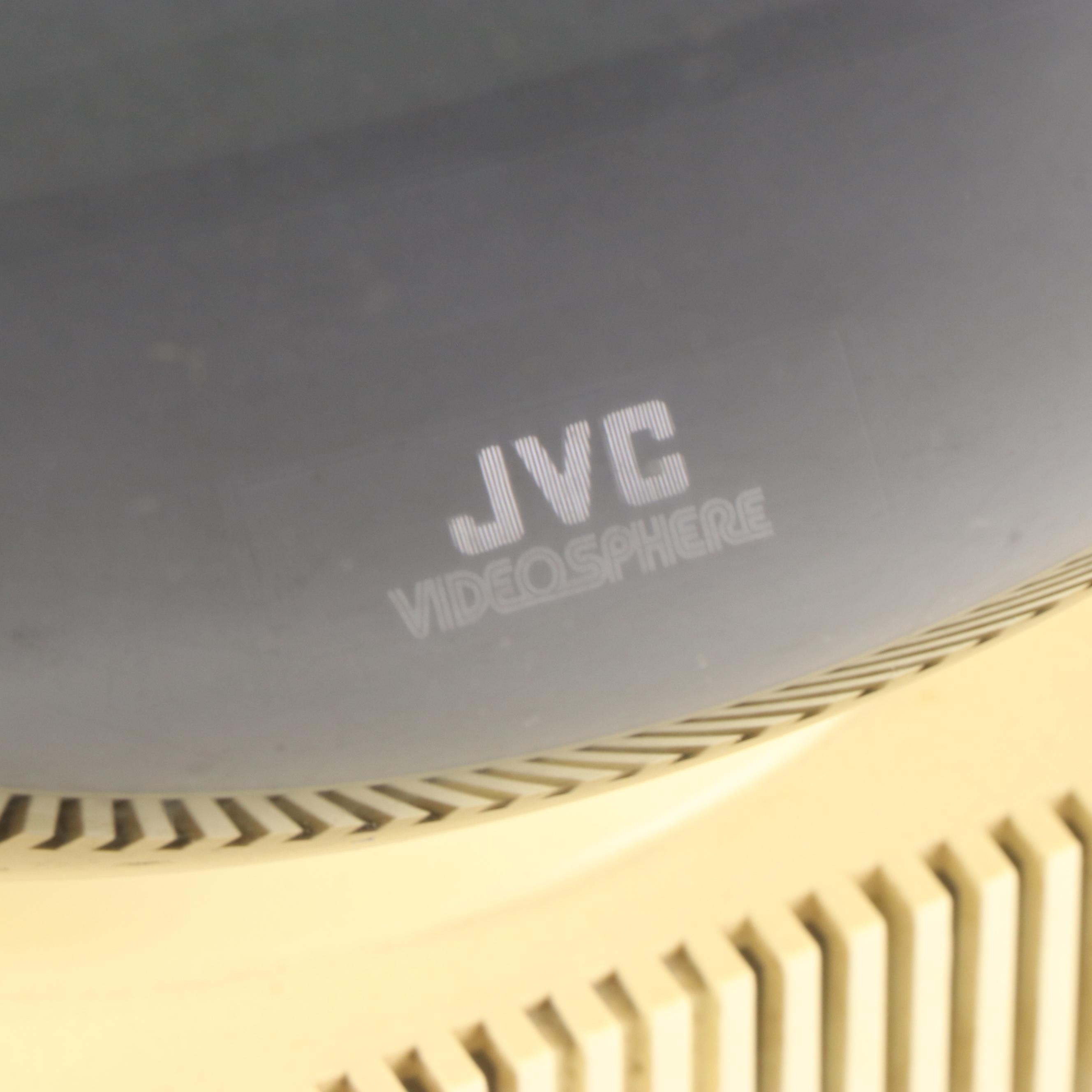 JVC Videosphere Space Helmet Portable Television, Mid/Late 20th Century