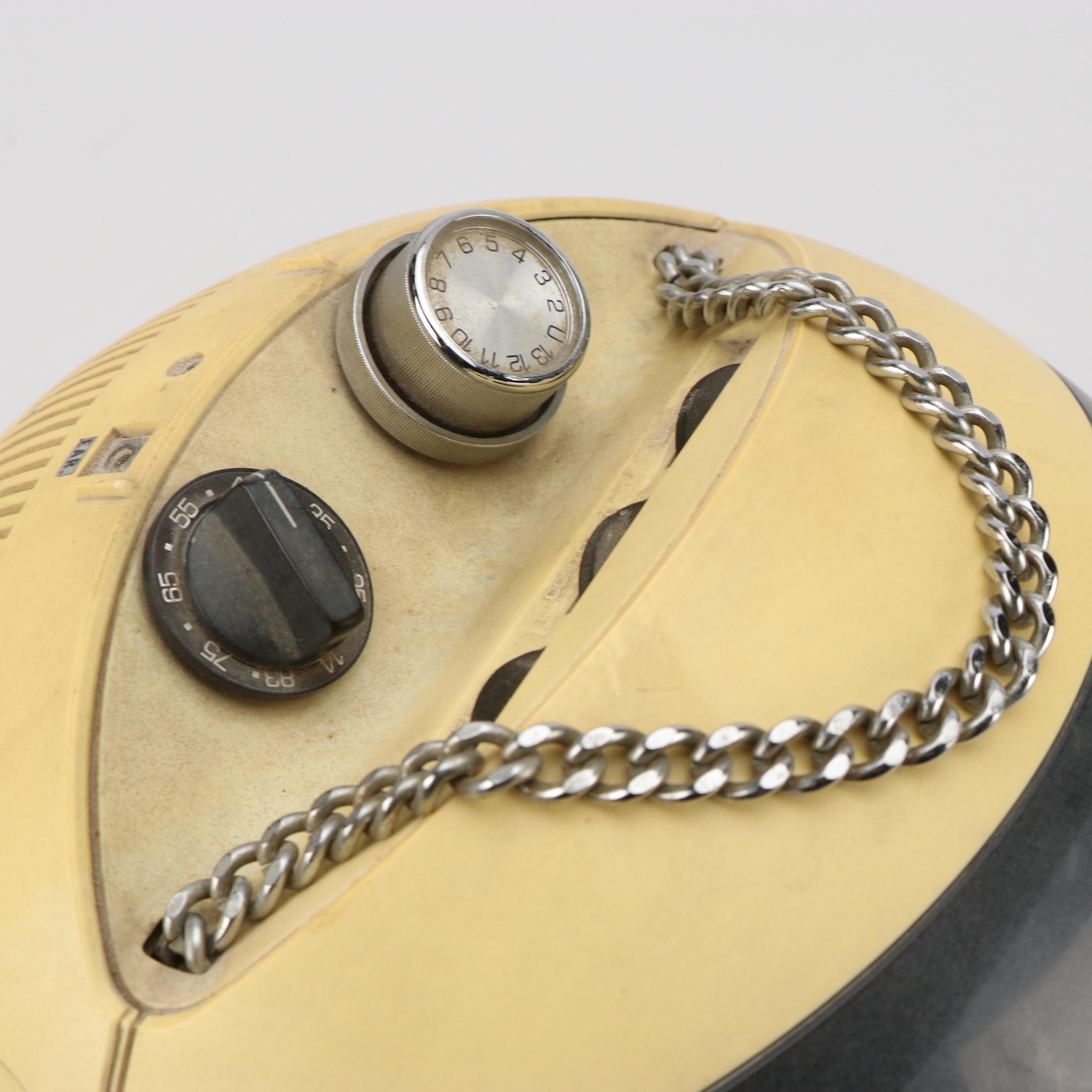 JVC Videosphere Space Helmet Portable Television, Mid/Late 20th Century