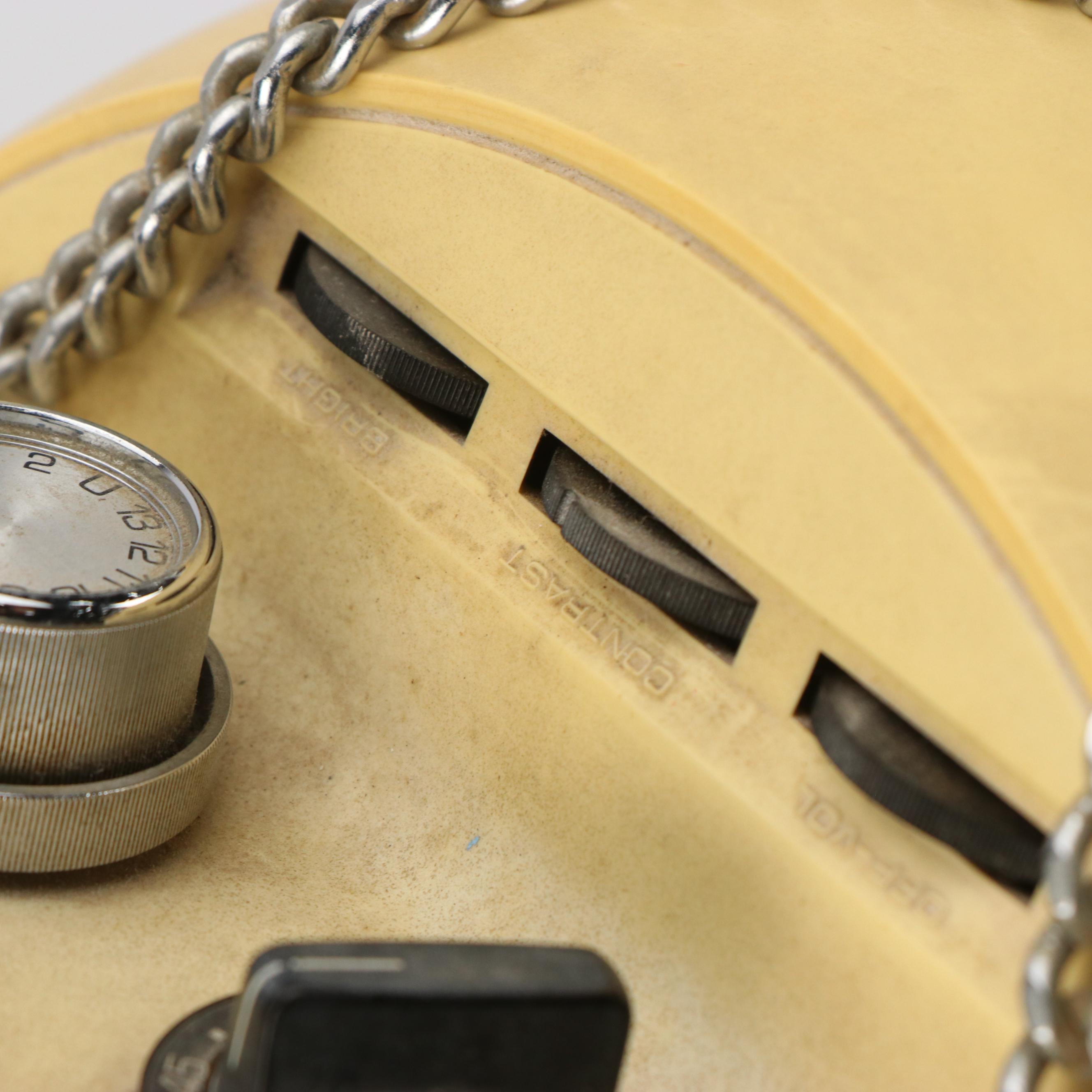 JVC Videosphere Space Helmet Portable Television, Mid/Late 20th Century