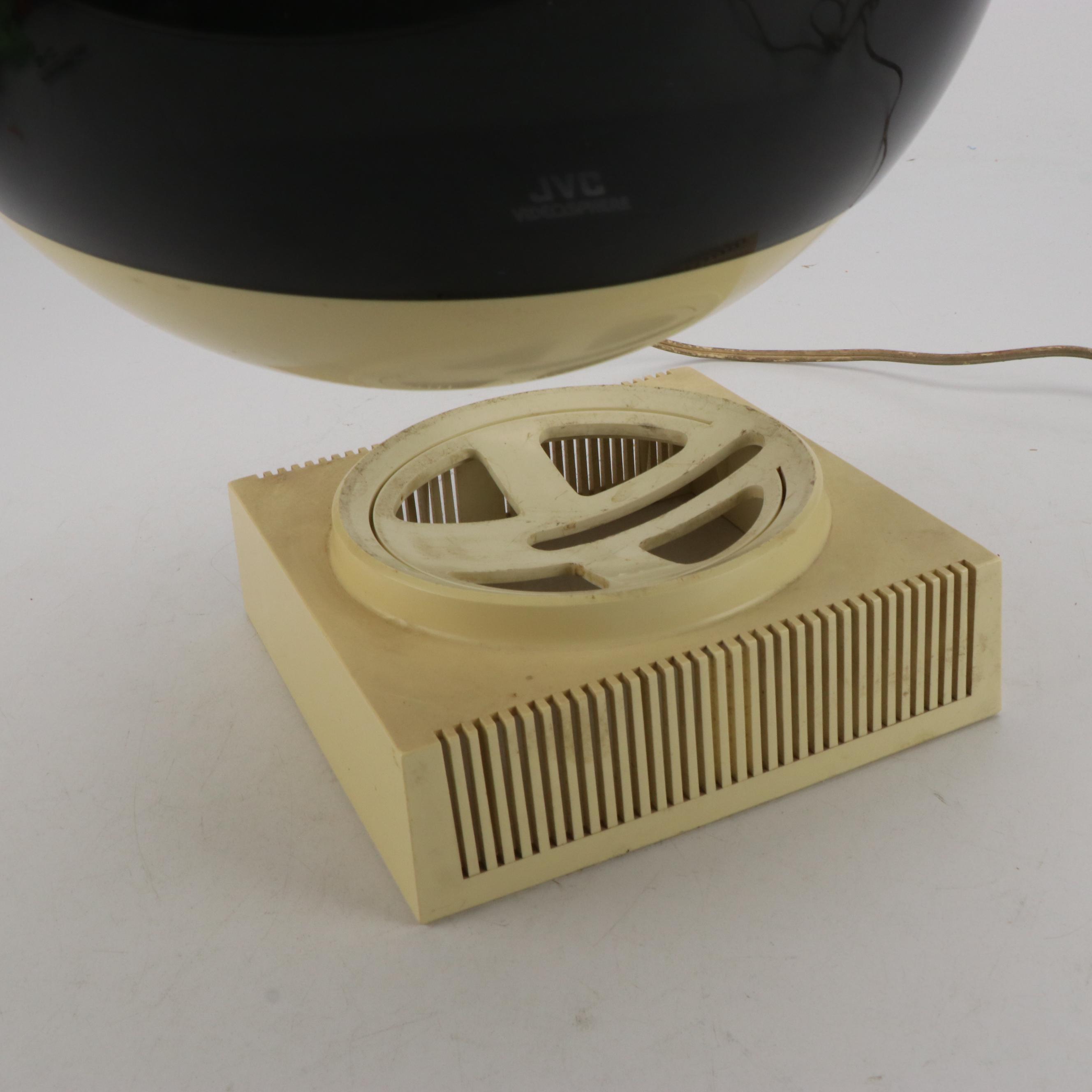 JVC Videosphere Space Helmet Portable Television, Mid/Late 20th Century