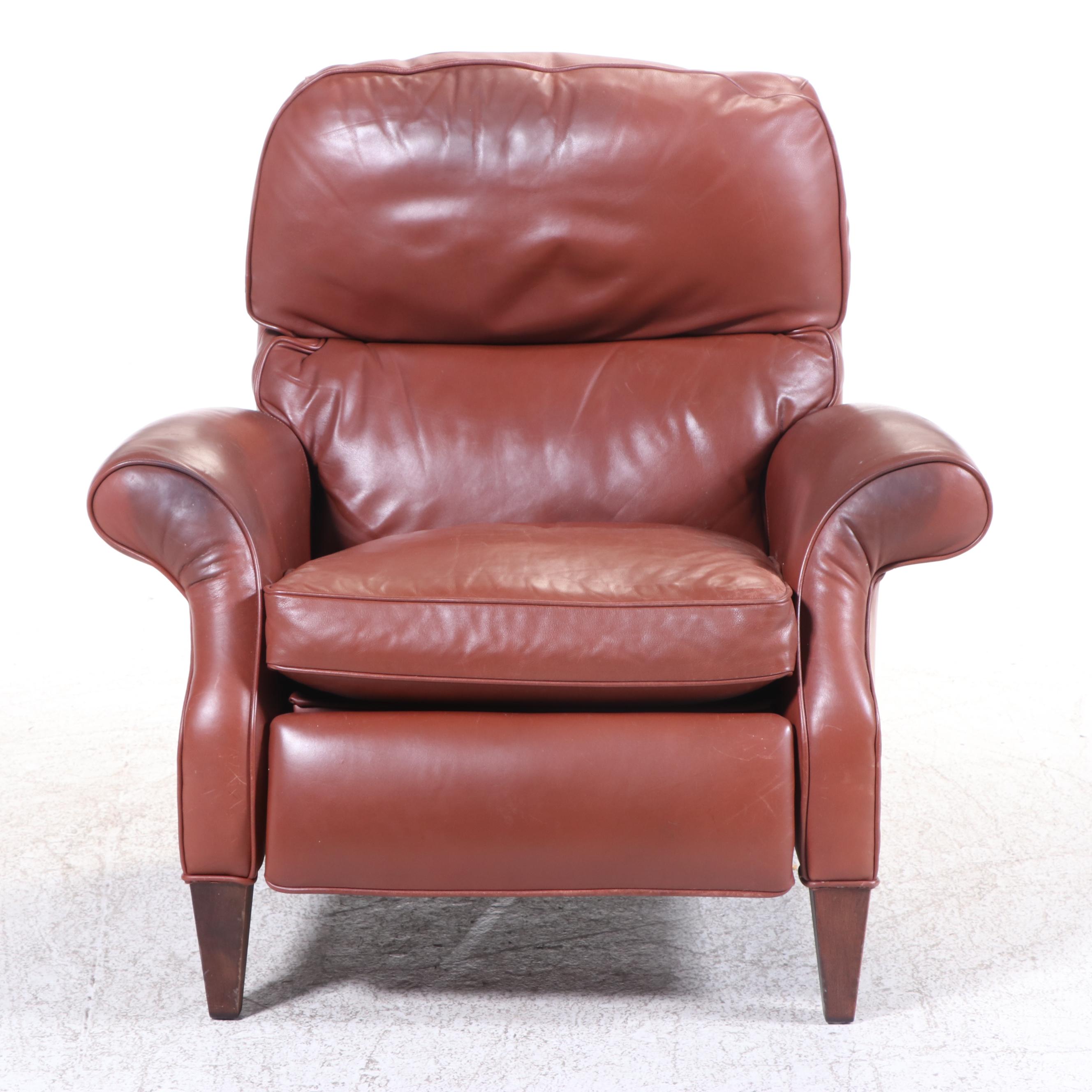 Arhaus Furniture Leather Recliner
