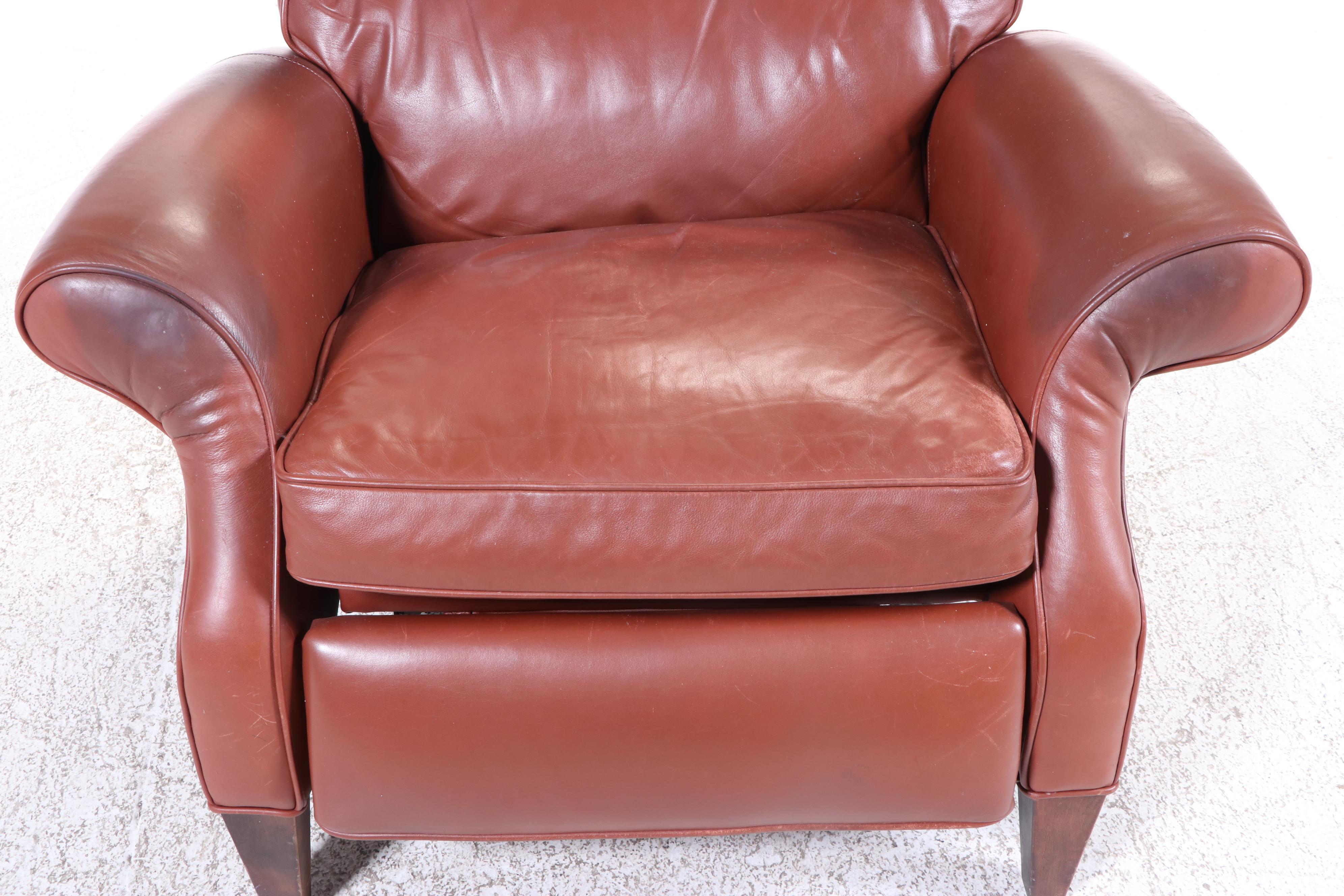 Arhaus Furniture Leather Recliner