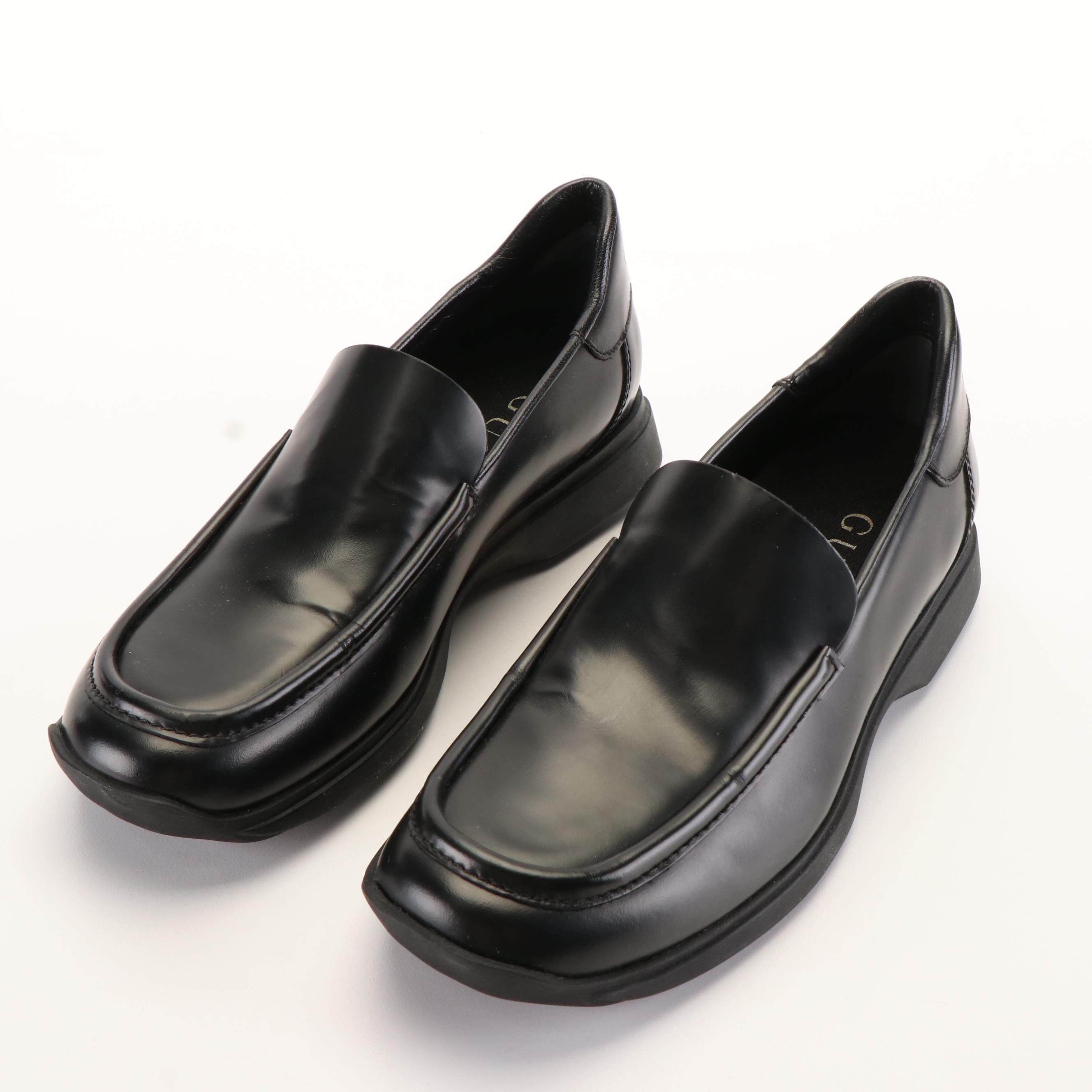 Gucci Scarpa Sportiva Pelle Leather Loafers