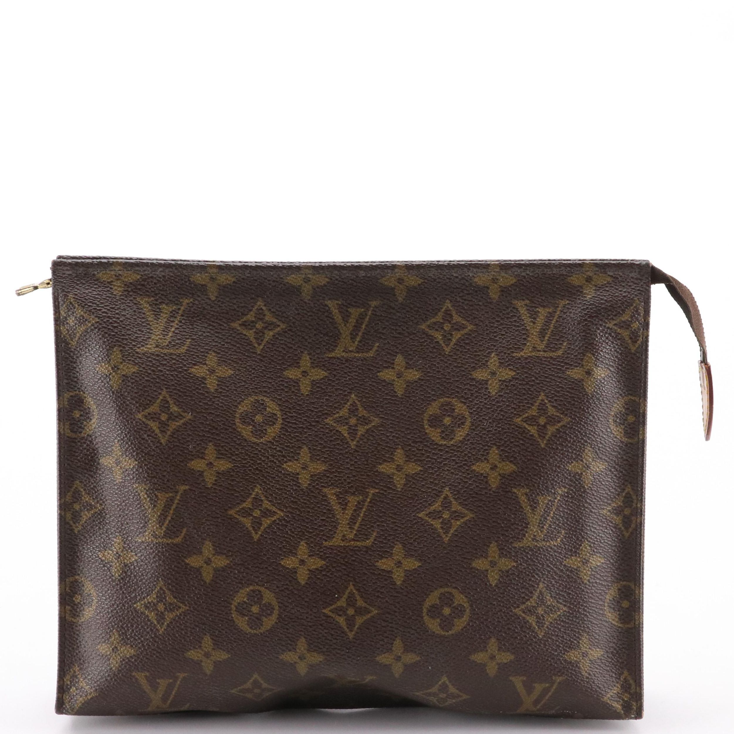 Louis Vuitton Zip Pouch in Monogram Canvas