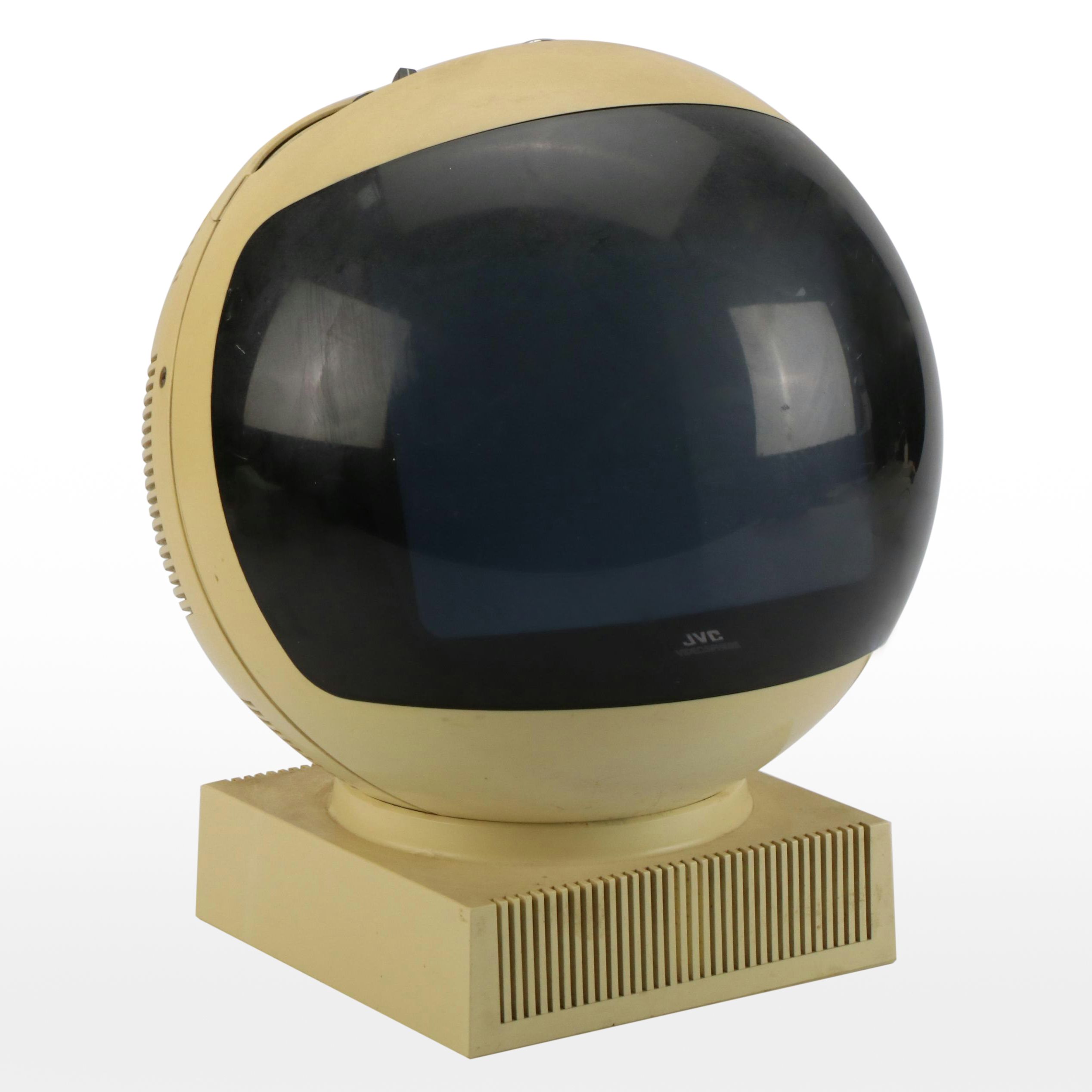 JVC Videosphere Space Helmet Portable Television, Mid/Late 20th Century