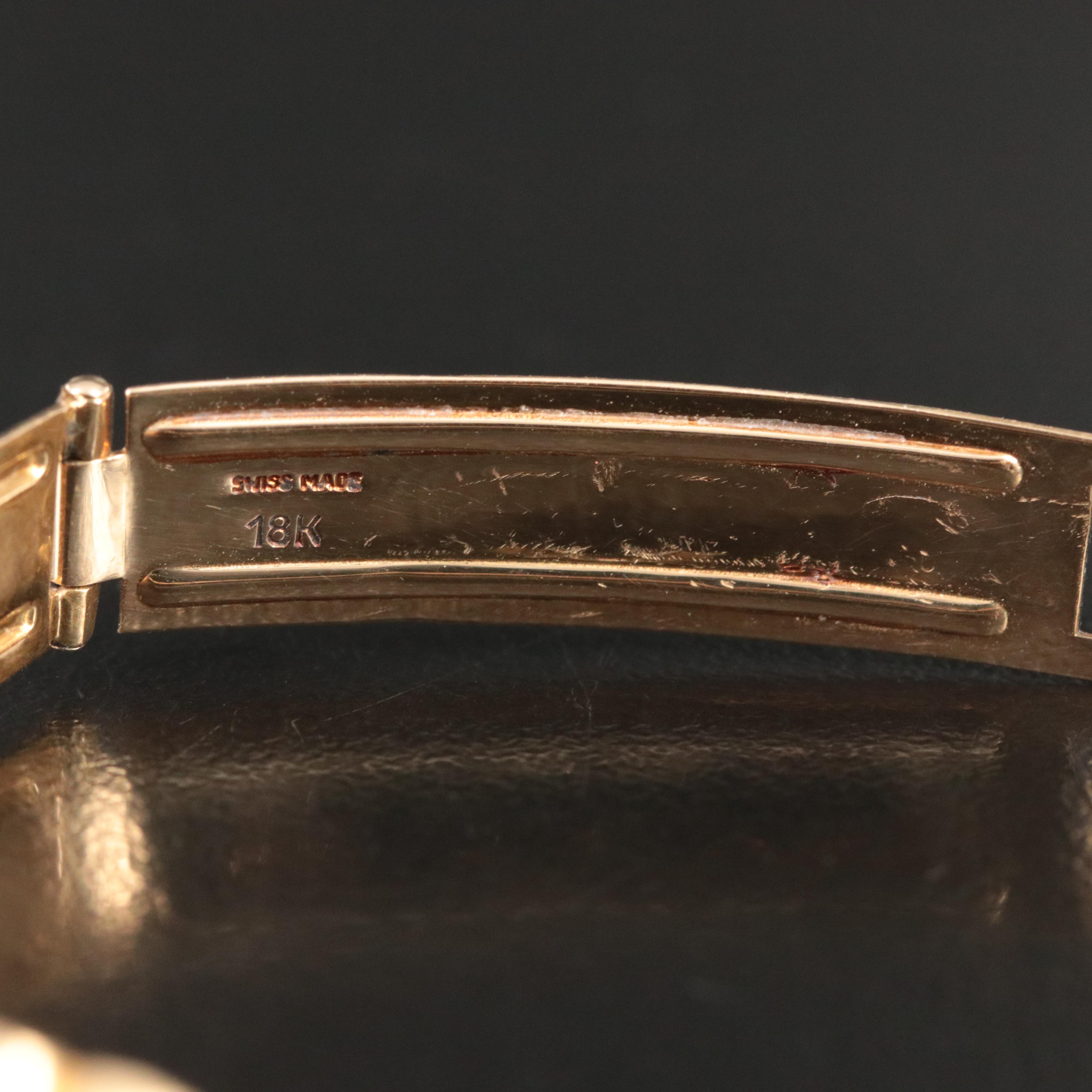 Rolex Datejust 6917 Custom 1.37 CTW Diamond Set 18K Gold Watch