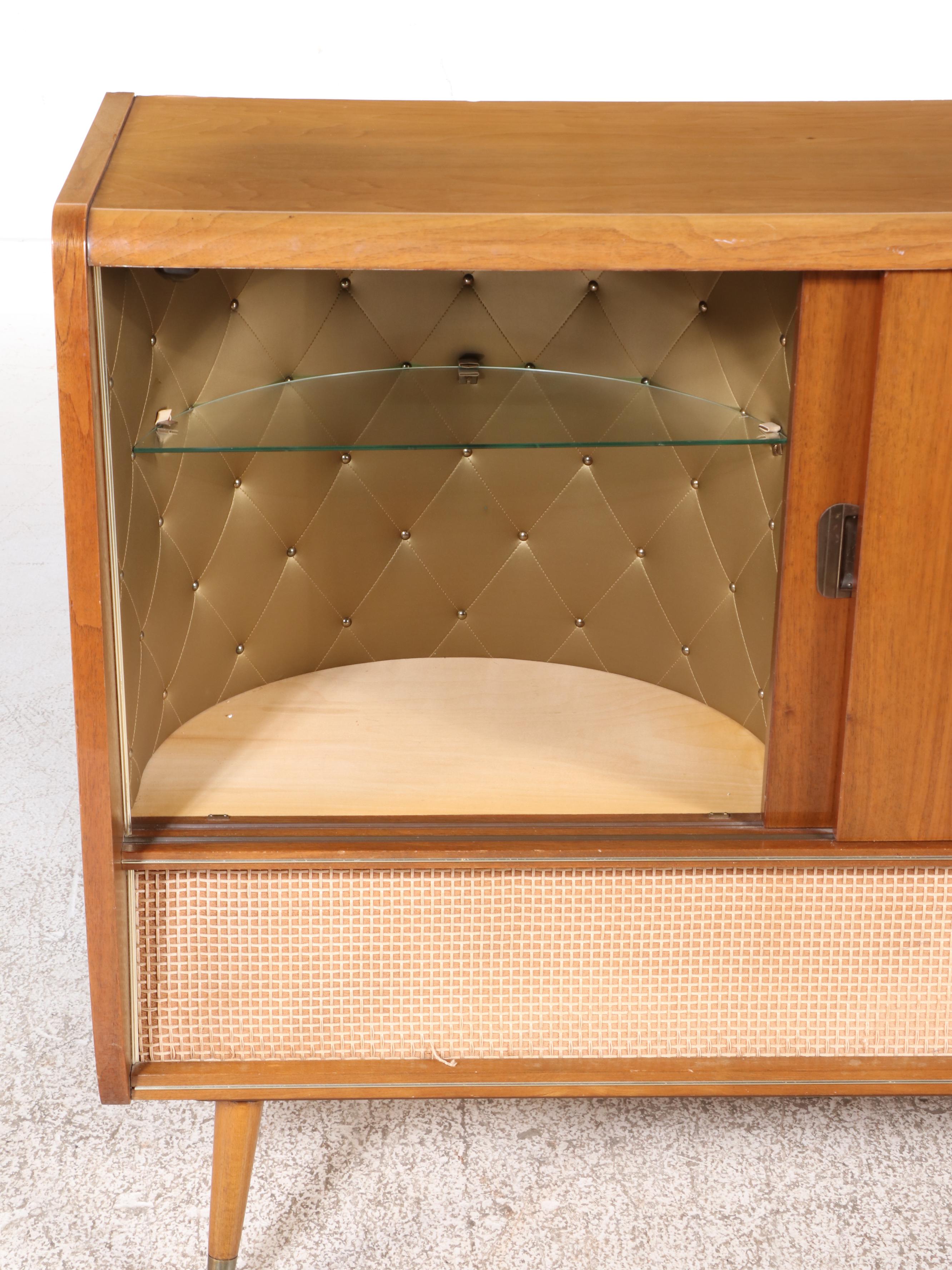 Körting for Delmonico Model 1091 Bar and Stereo Cabinet, Mid-20th Century